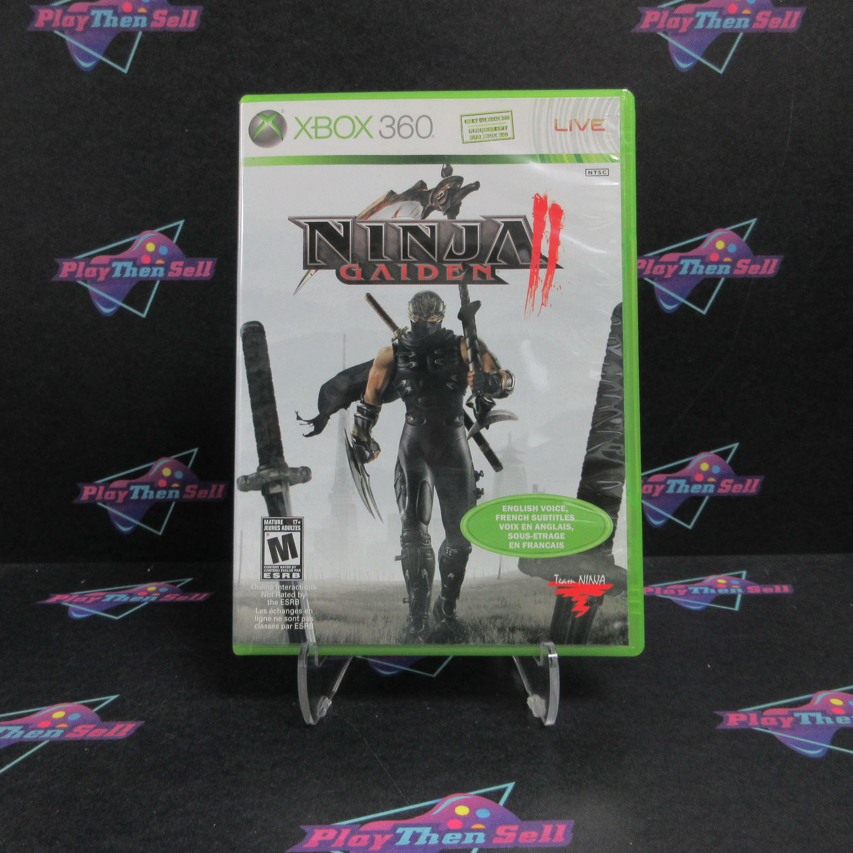 Ninja Gaiden II Xbox 360 English/French Version - Like New