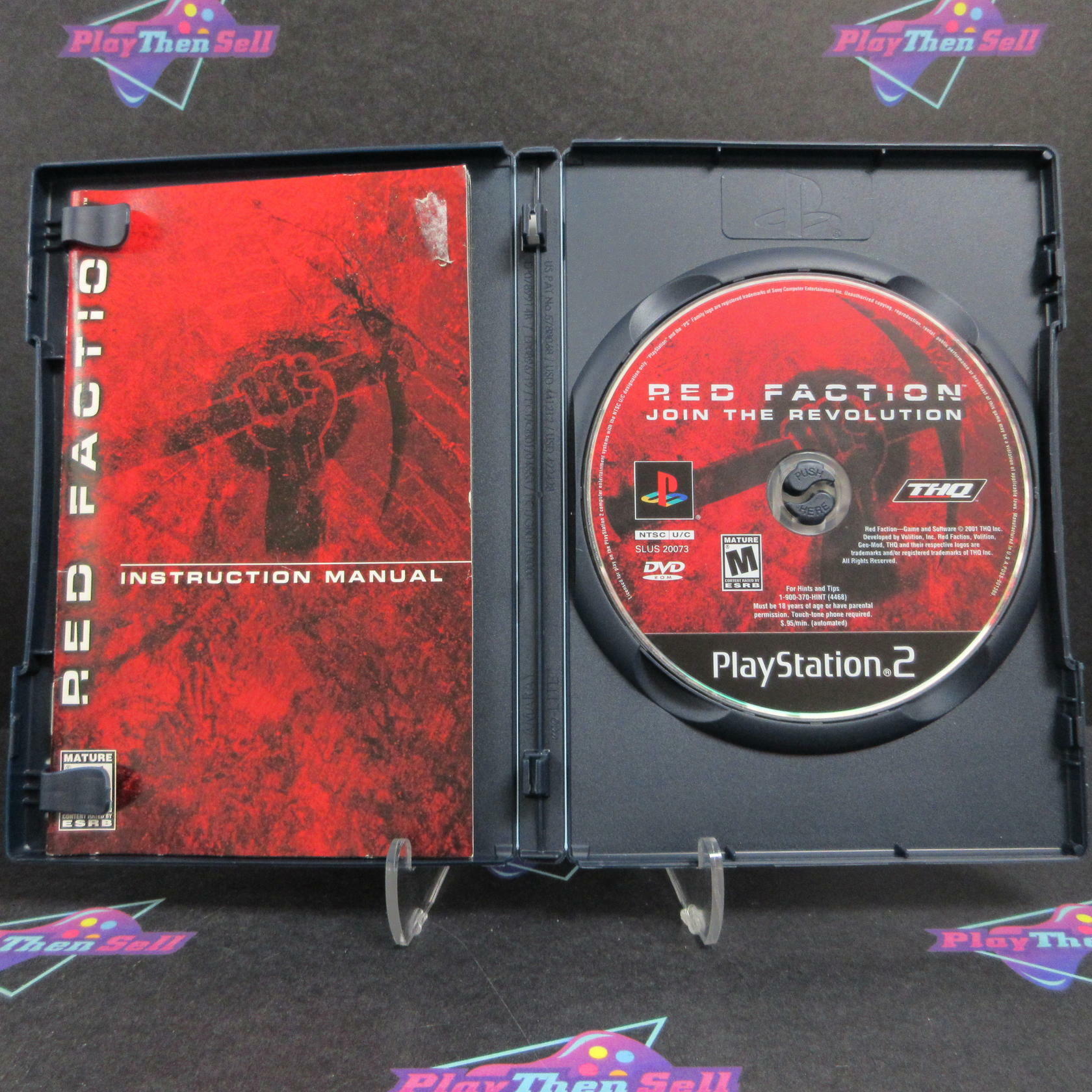 Red Faction PS2 PlayStation 2 MD Complete CIB - Very Good