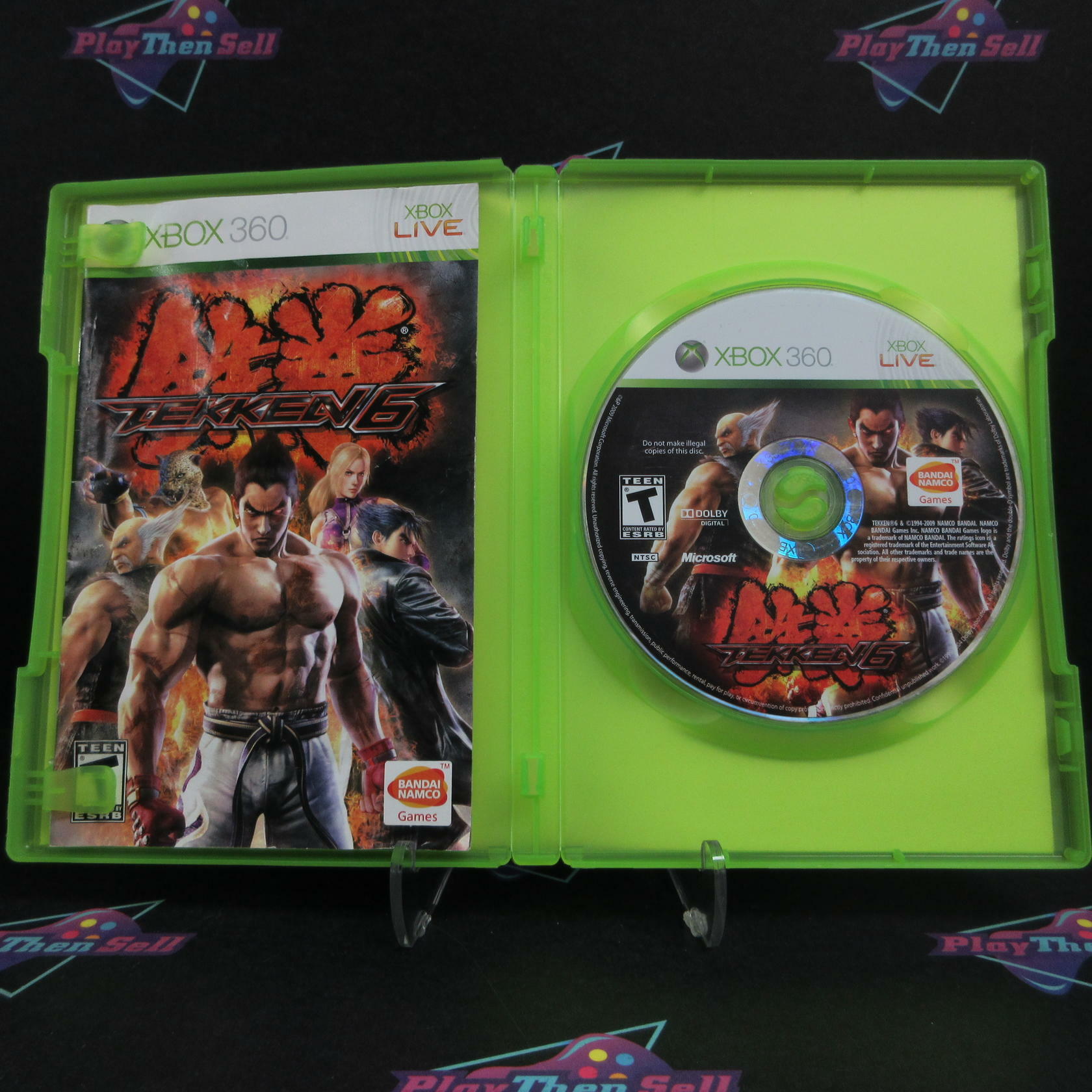 Tekken 6 Xbox 360 MD Complete CIB - Very Good