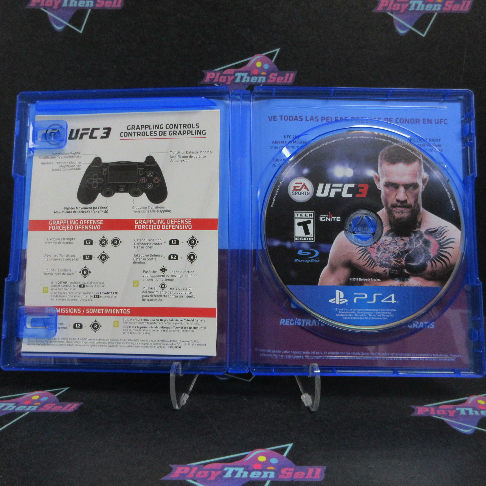 UFC 3 Champions Edition PS4 PlayStation 4 Complete - Excellent