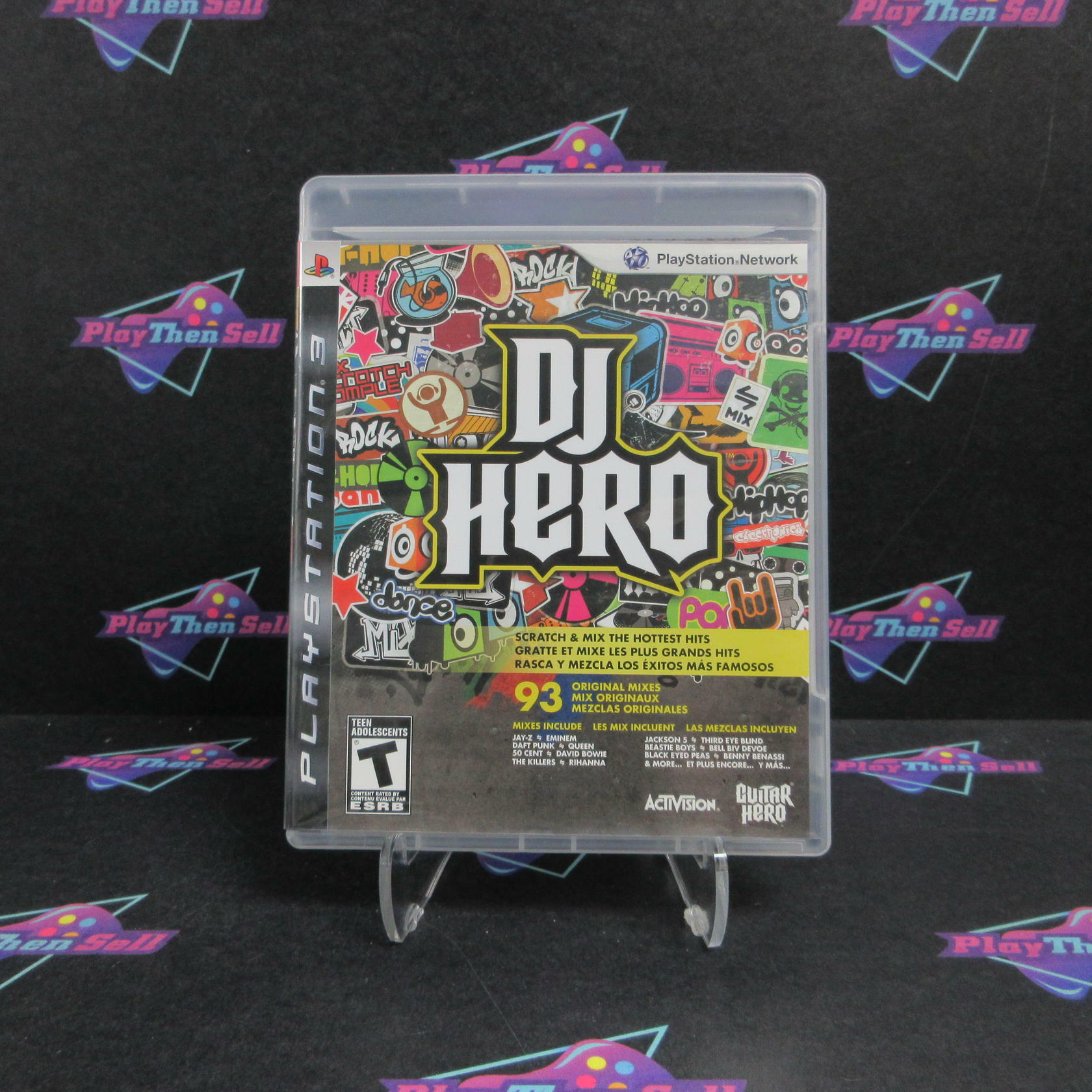 DJ Hero PS3 PlayStation 3 Complete - Excellent