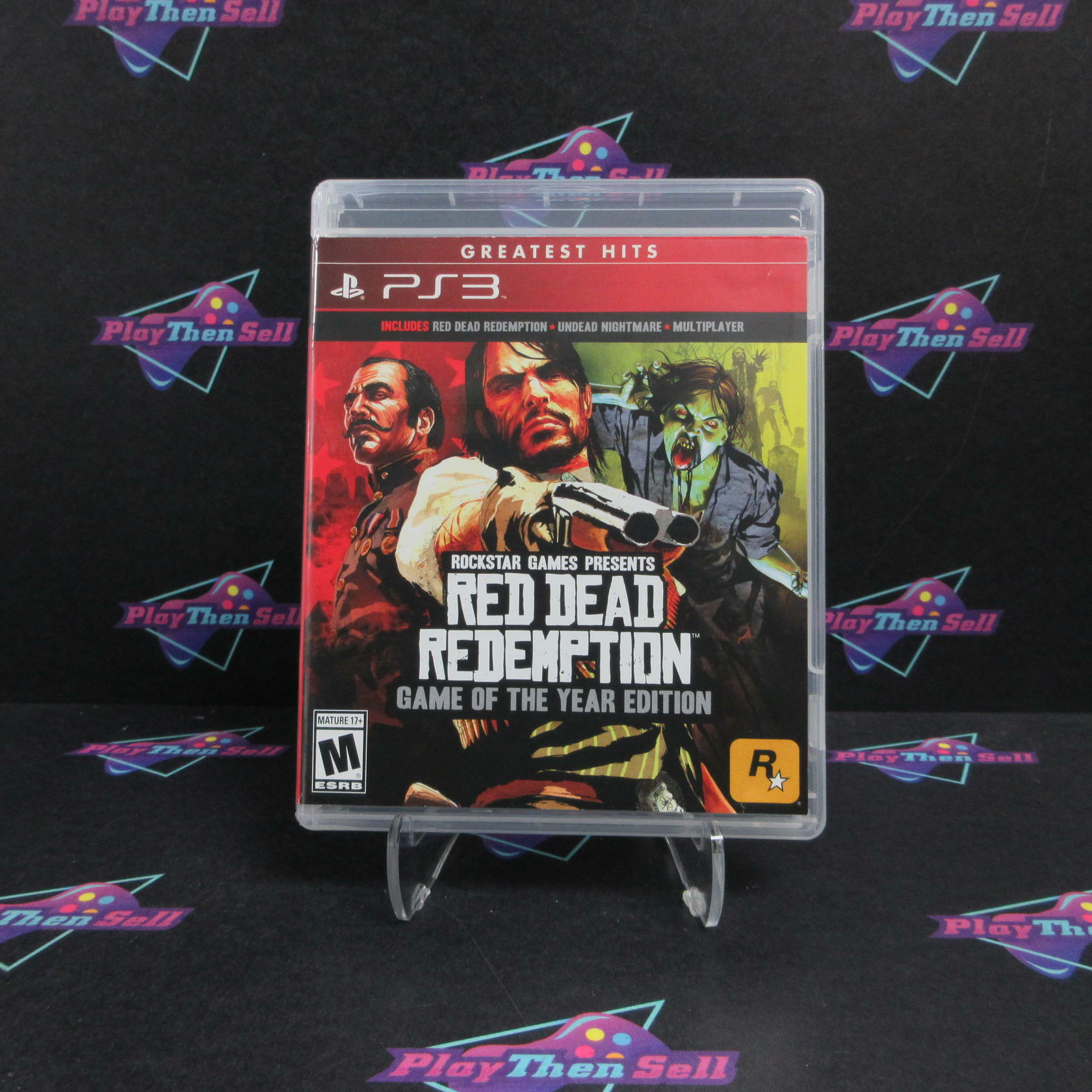 Red Dead Redemption GOTY PS3 PlayStation 3 GH Complete - Excellent