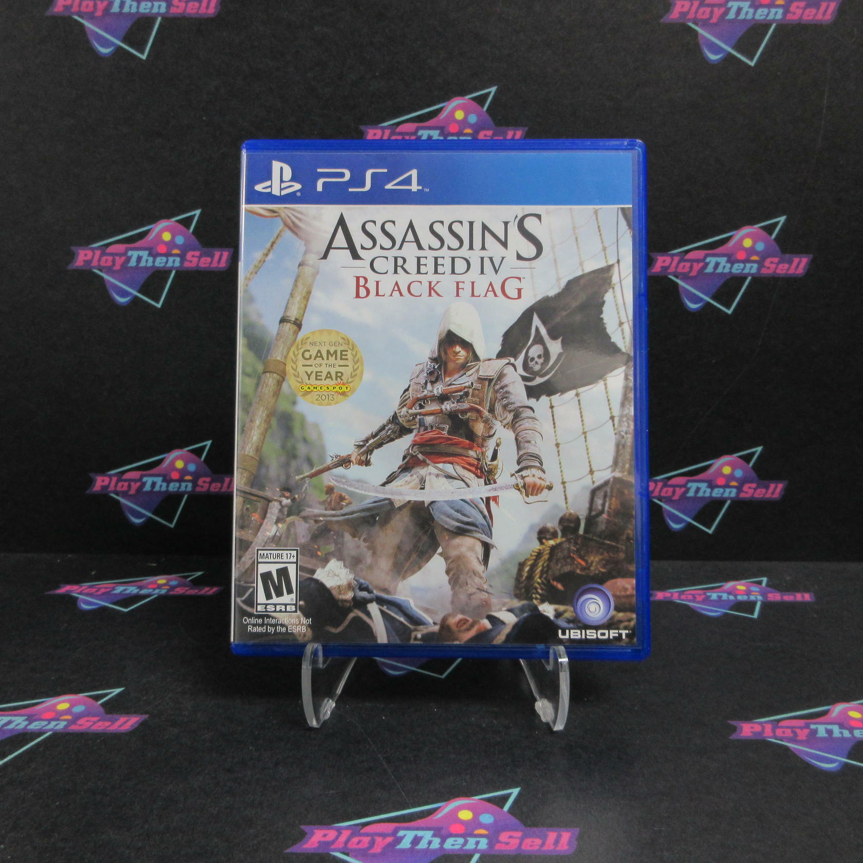 Assassin's Creed IV 4 Black Flag PS4 PlayStation 4 Complete - Excellent