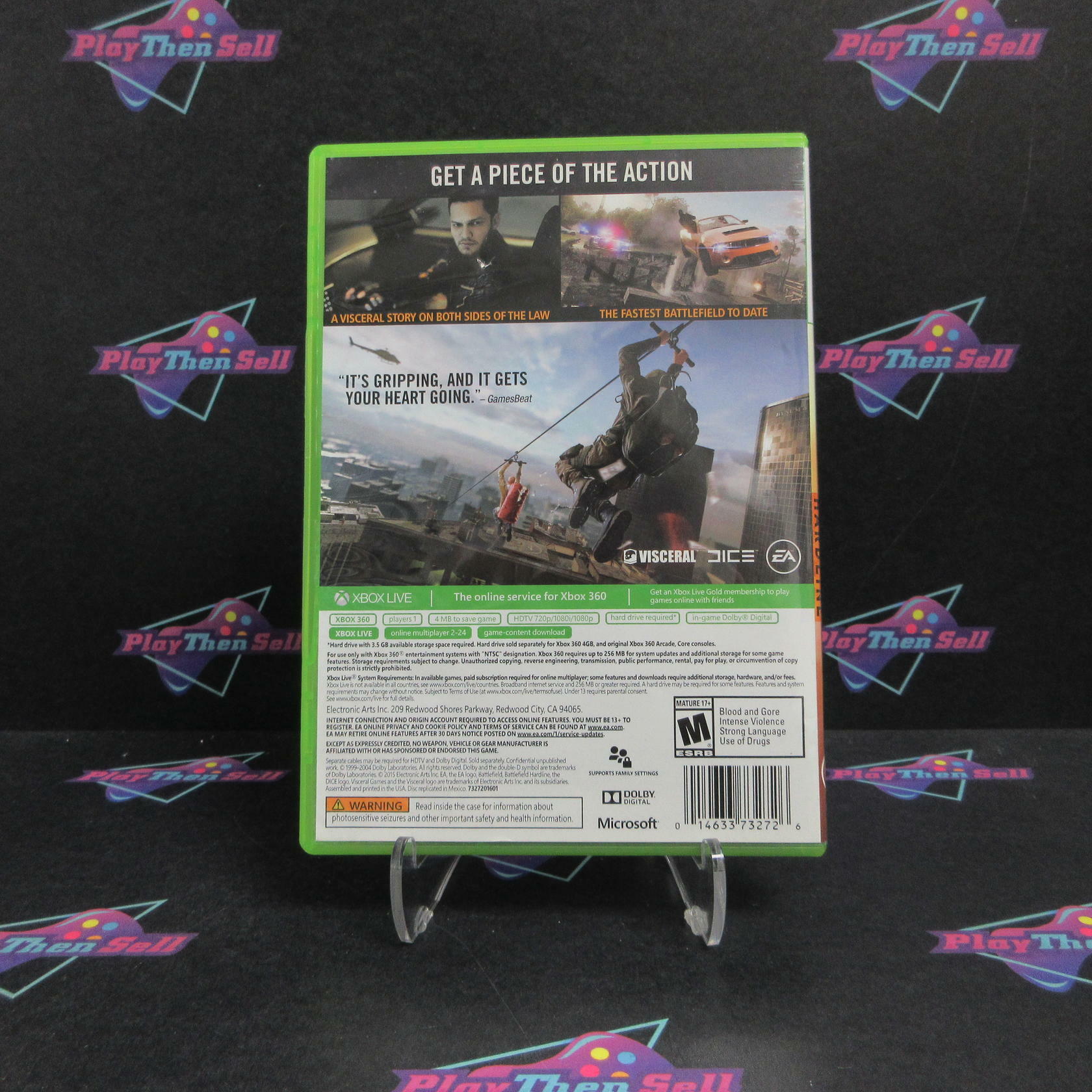 Battlefield Hardline Xbox 360 Complete - Excellent