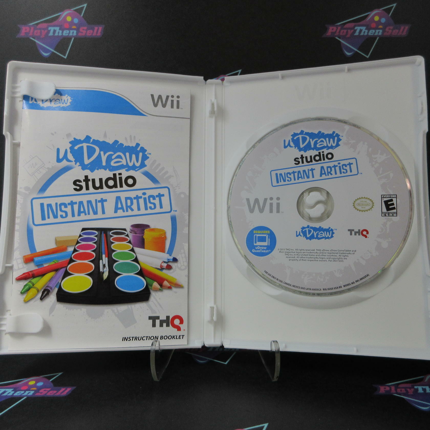 uDraw Studio Instant Artist Nintendo Wii Complete - Excellent