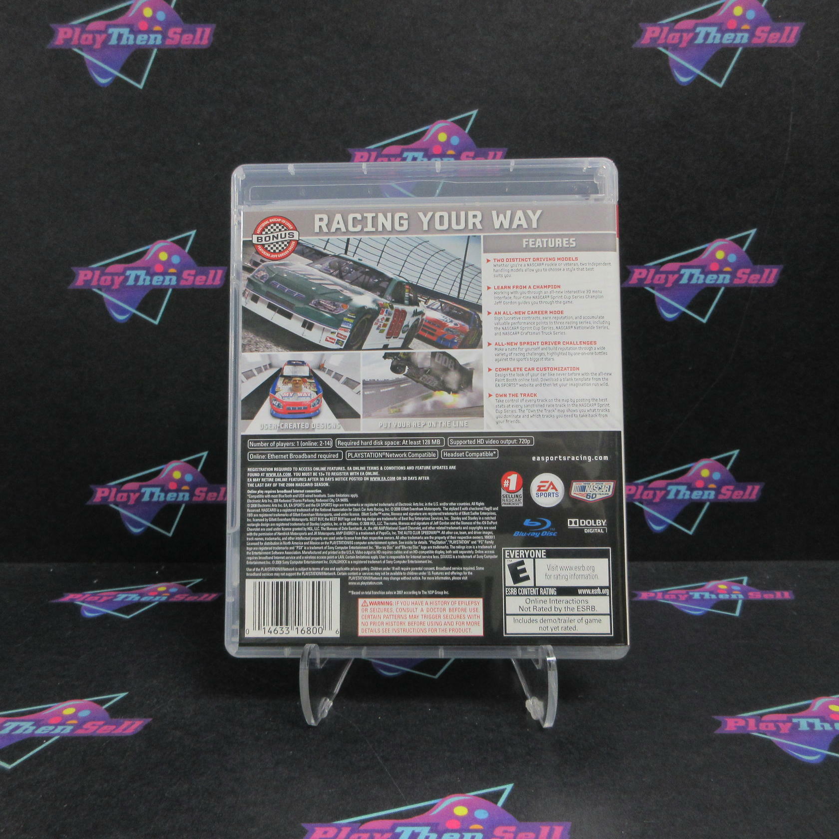 Nascar 09 PS3 PlayStation 3 Alt Art Complete - Excellent