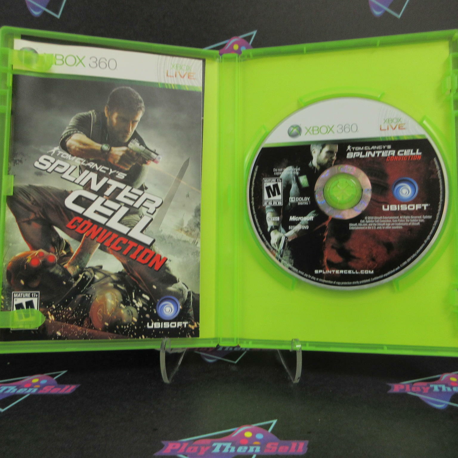 Tom Clancy's Splinter Cell Conviction Xbox 360 Complete - Excellent