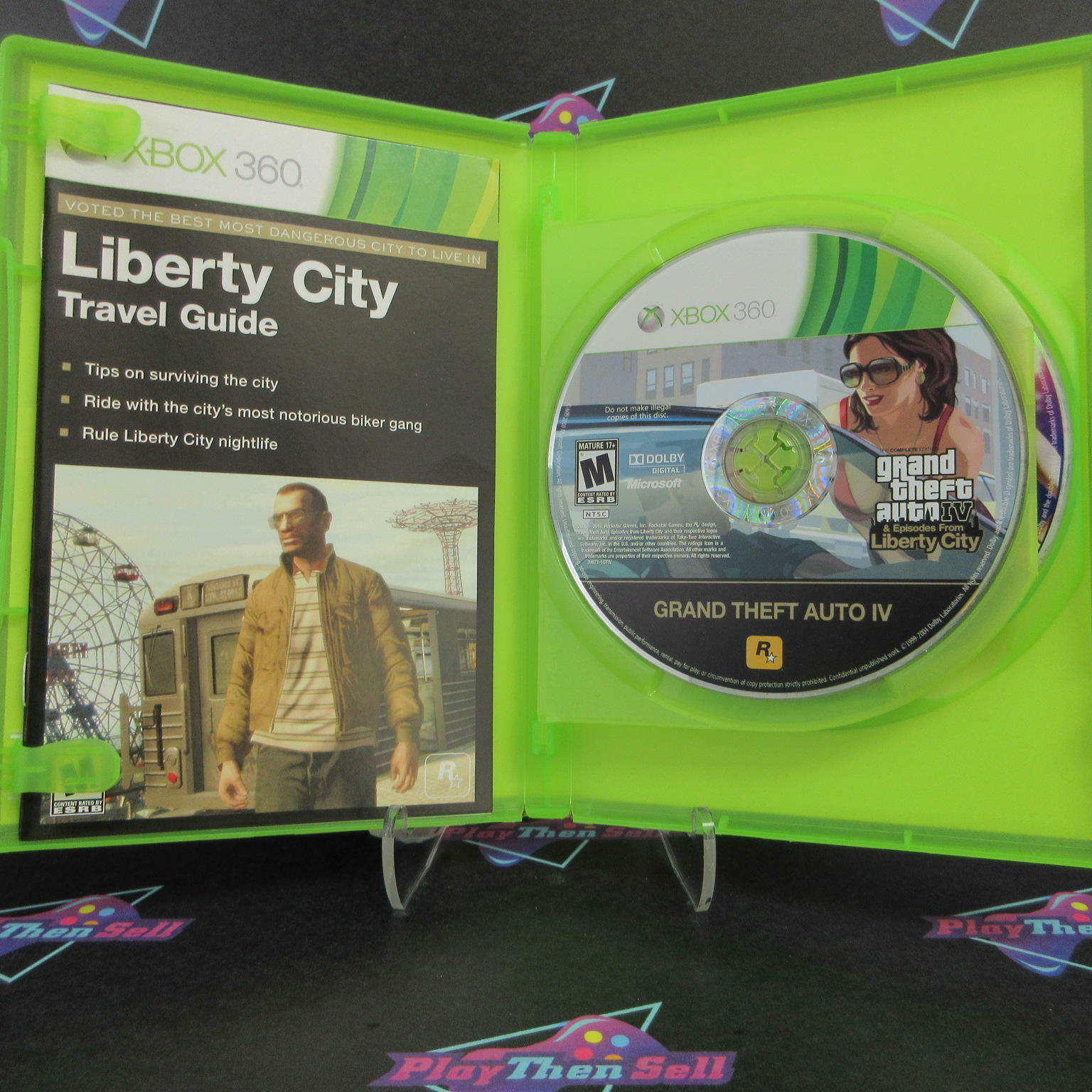 Grand Theft Auto IV The Complete Edition Xbox 360 + Map Complete - Excellent