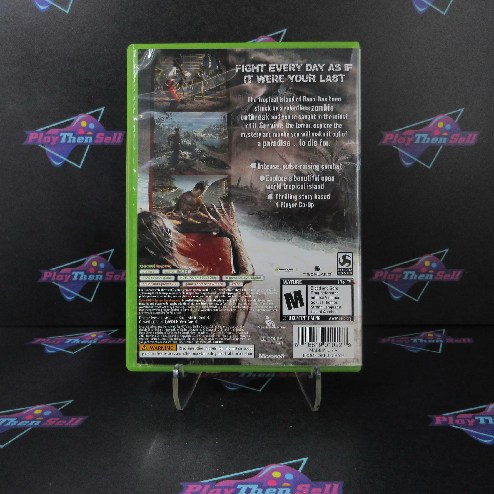 Dead Island GOTY Xbox 360 - Like New