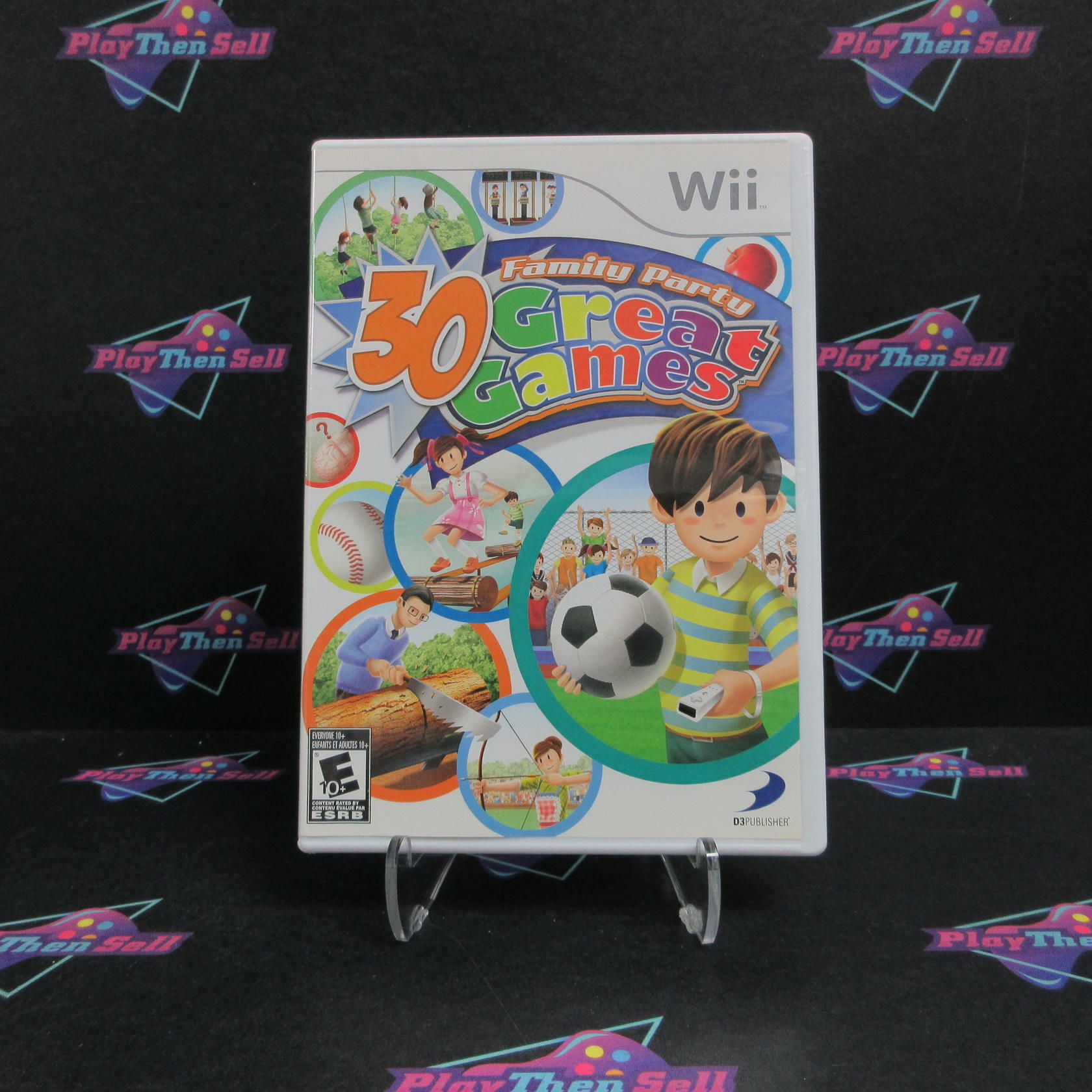 Family Party 30 Great Games Nintendo Wii Complete - Excellent