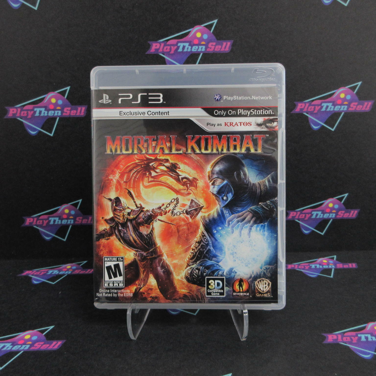 Mortal Kombat PS3 PlayStation 3 + Kombat Pass Complete - Excellent