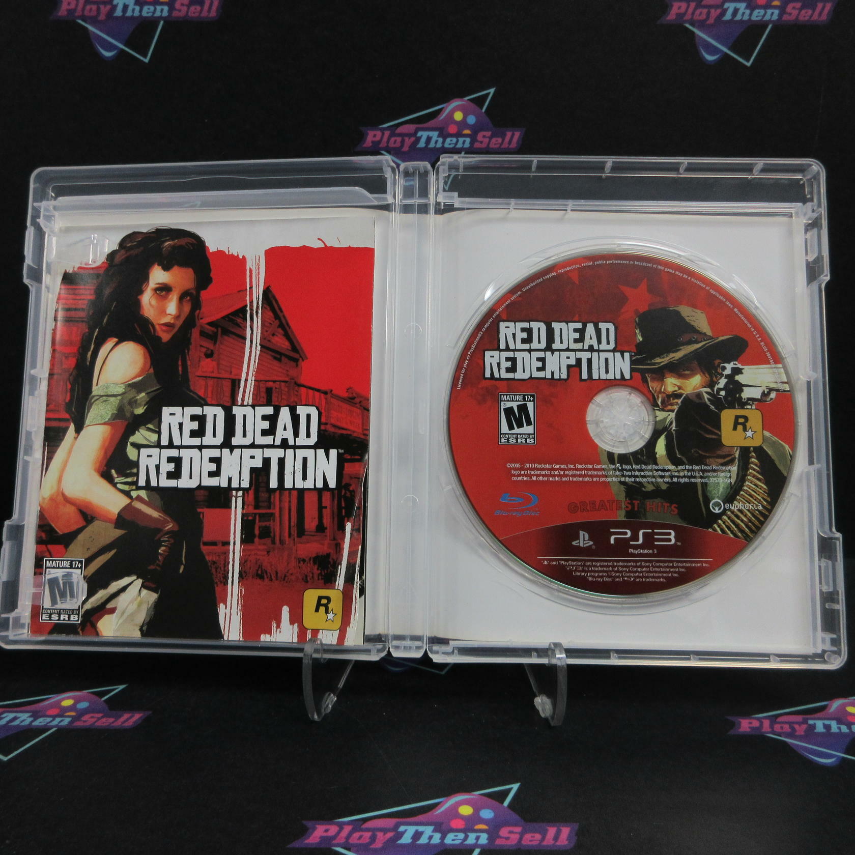 Red Dead Redemption PS3 PlayStation 3 GH Complete - Excellent