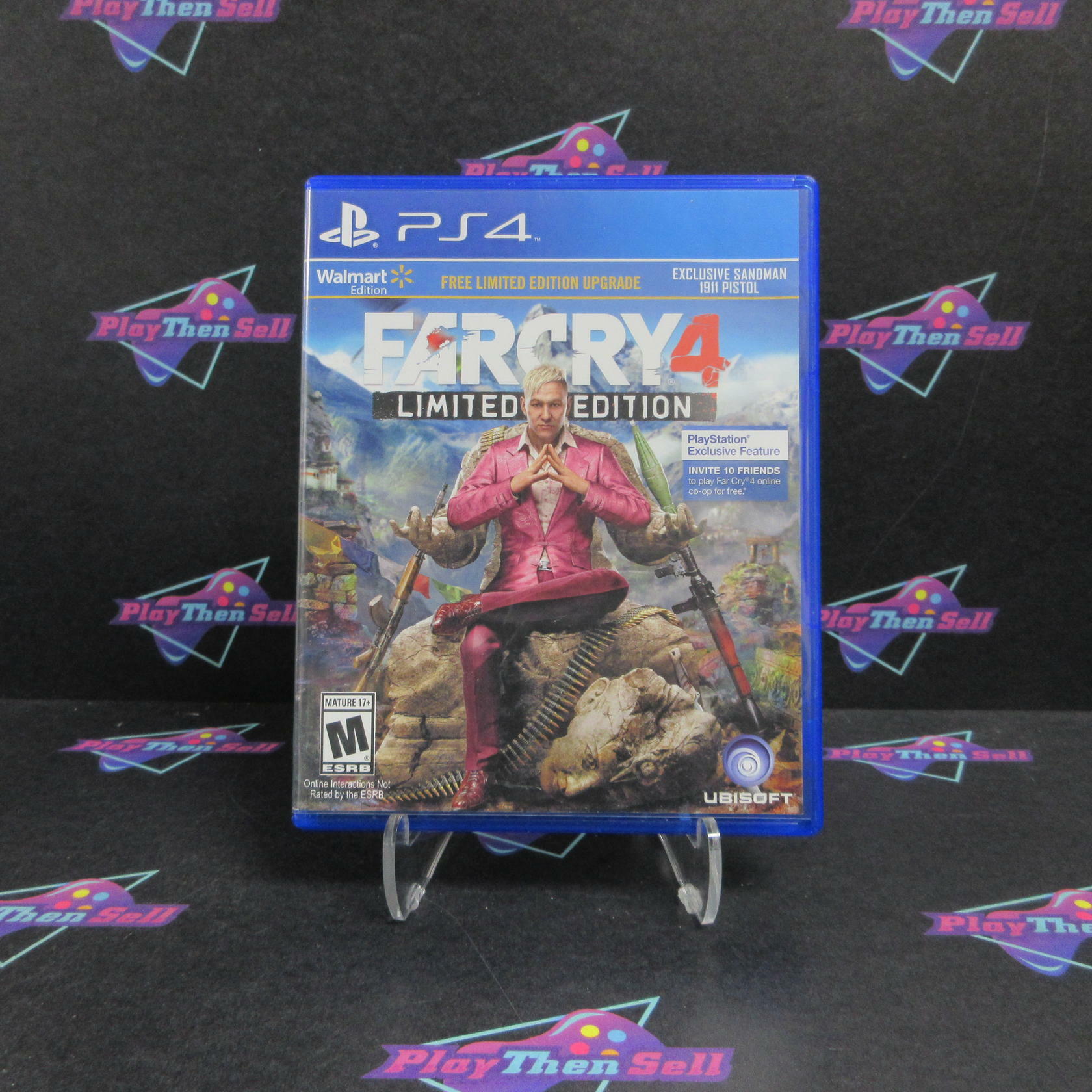 Far Cry 4 Limited Edition Walmart PS4 PlayStation 4 Complete - Excellent