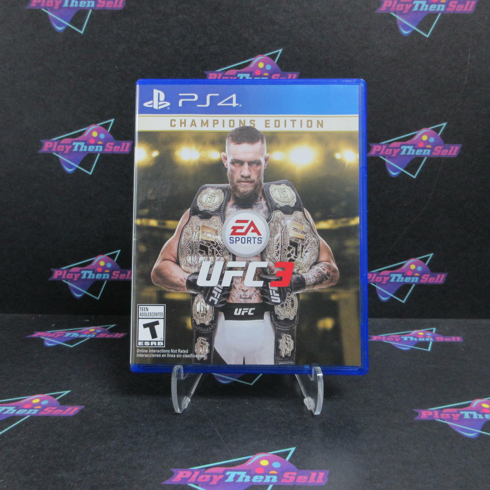 UFC 3 Champions Edition PS4 PlayStation 4 Complete - Excellent