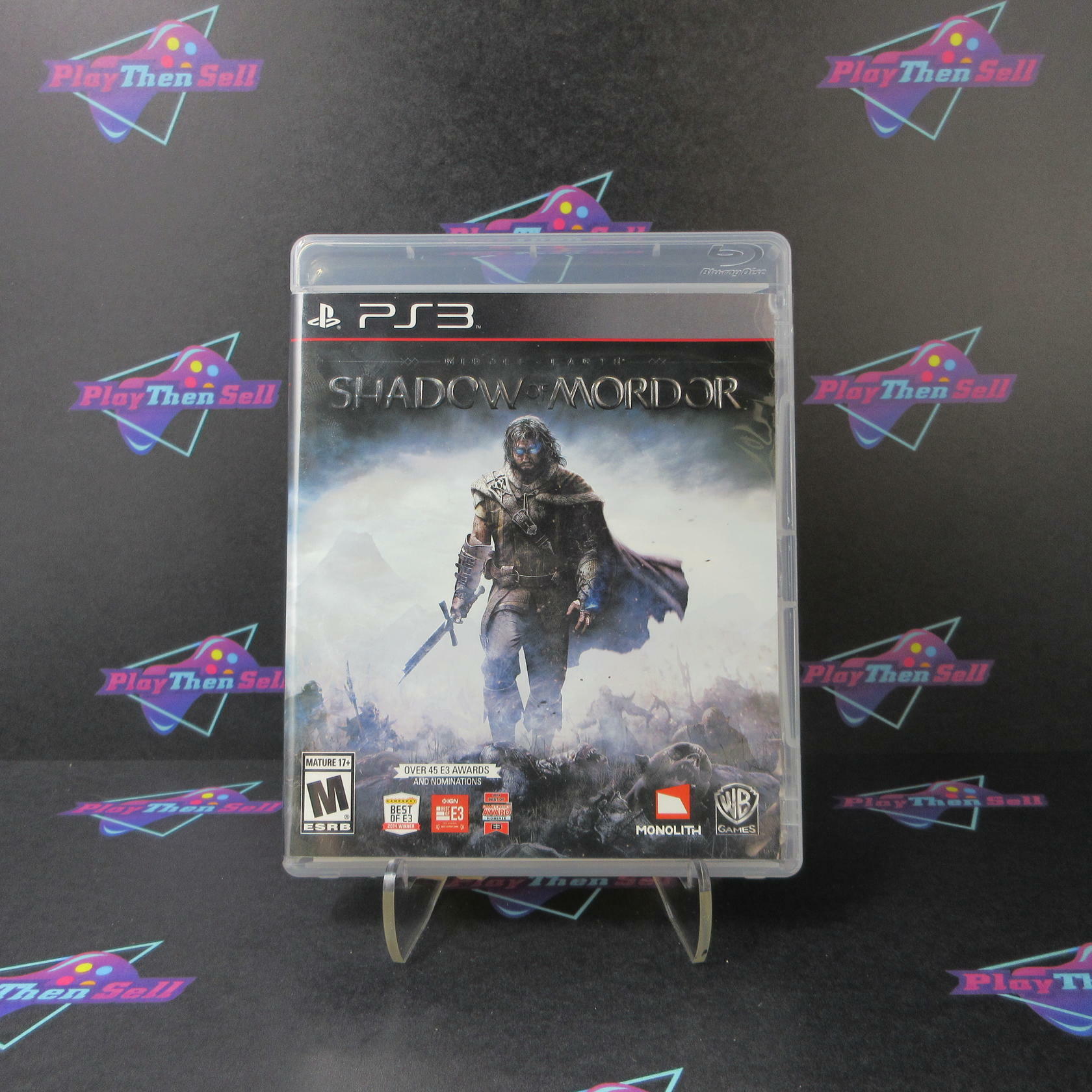 Middle Earth Shadow of Mordor PS3 PlayStation 3 Complete - Excellent