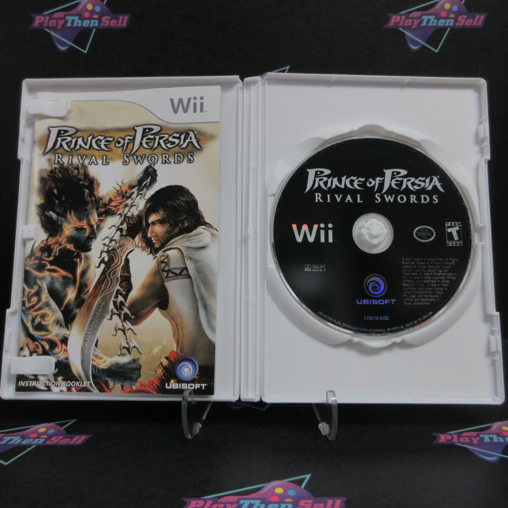 Prince Of Persia Rival Swords Nintendo Wii Complete - Excellent