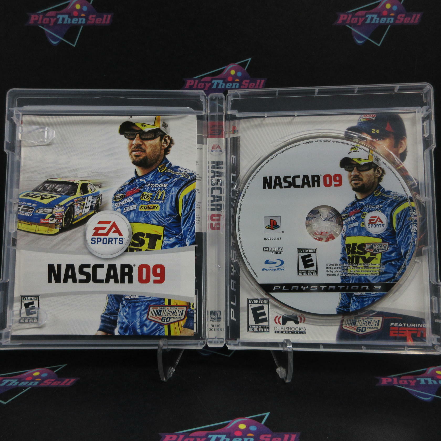 Nascar 09 PS3 PlayStation 3 Alt Art Complete - Excellent