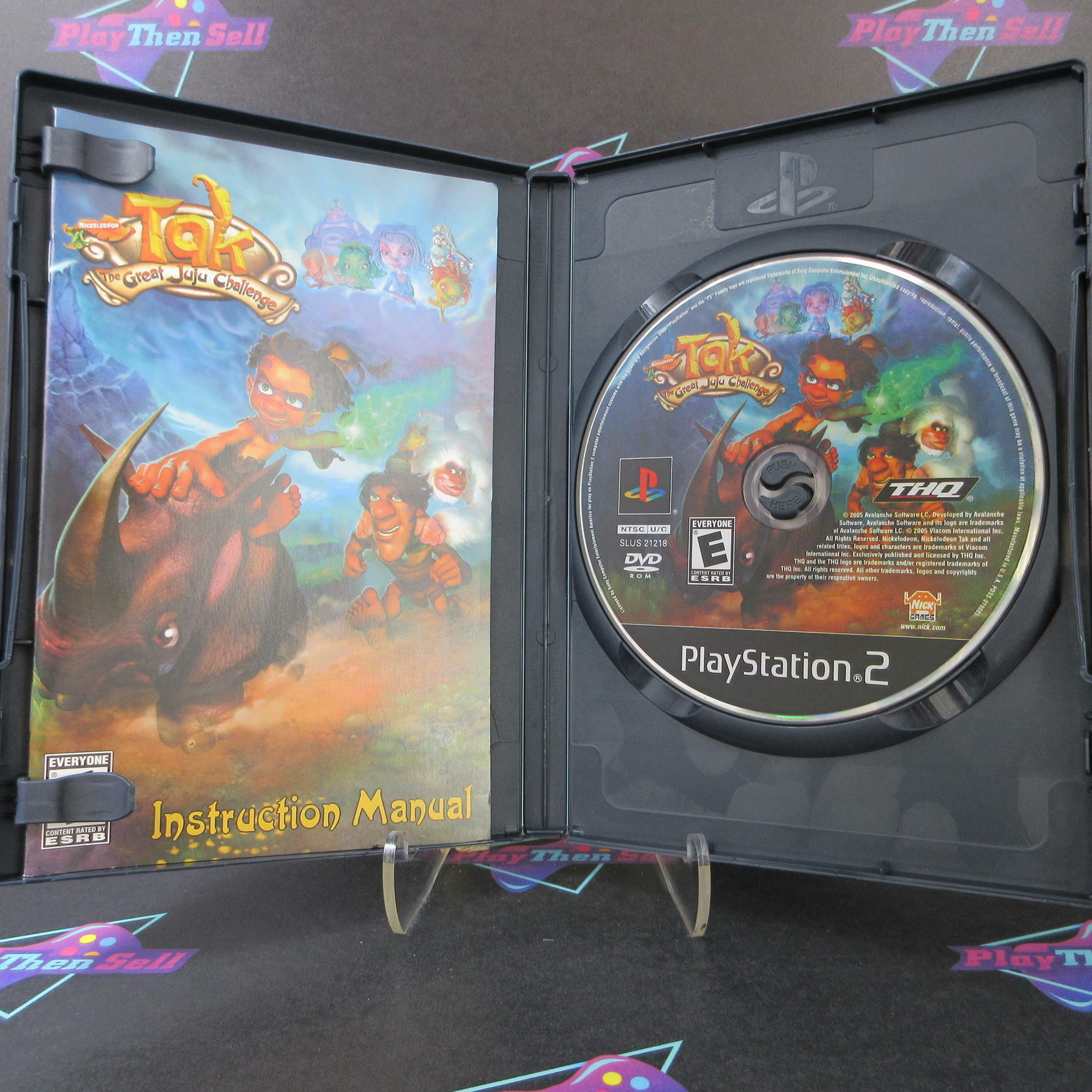 Tak The Great Juju Challenge PS2 PlayStation 2 Complete - Excellent