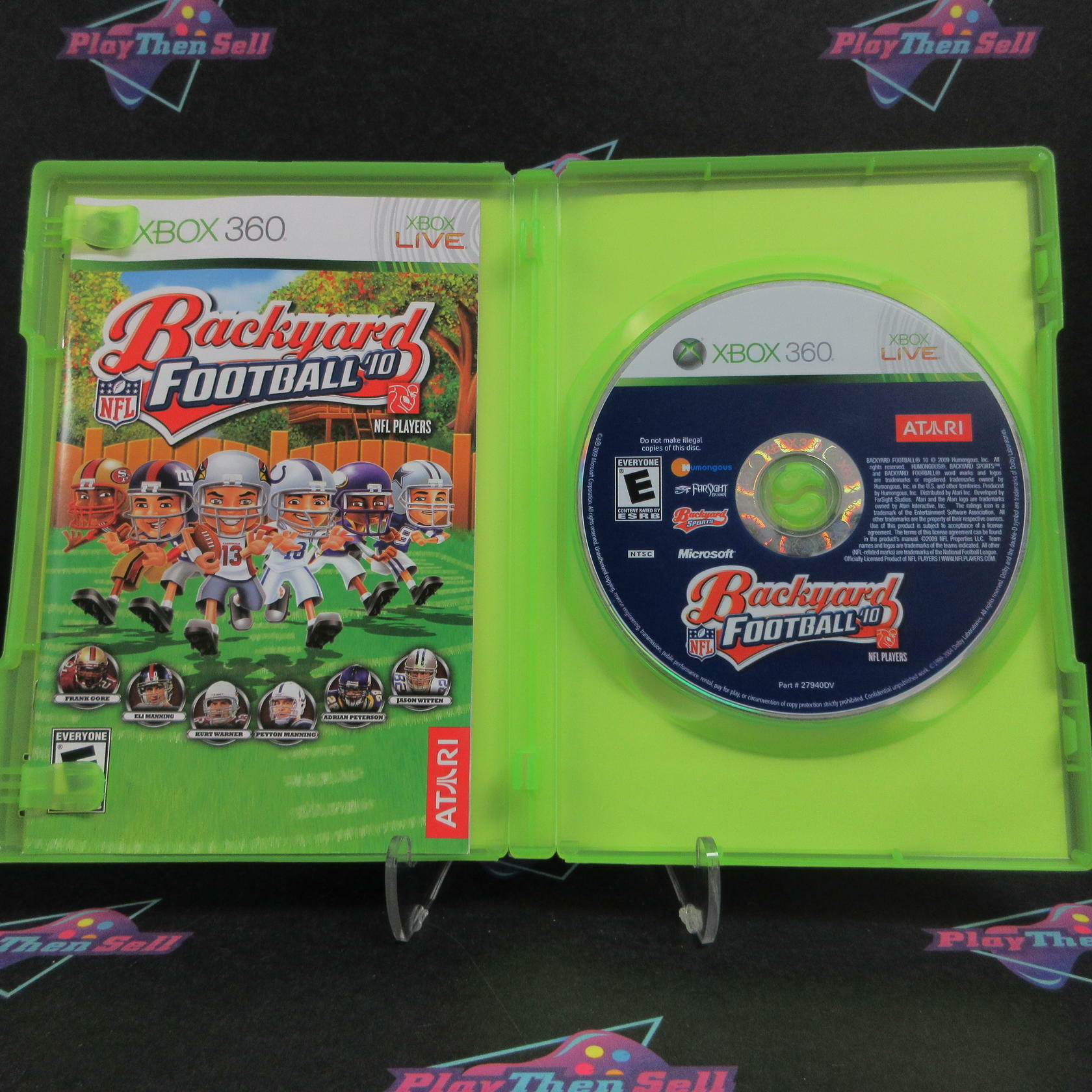 Backyard Football 2010 Xbox 360 Complete - Excellent