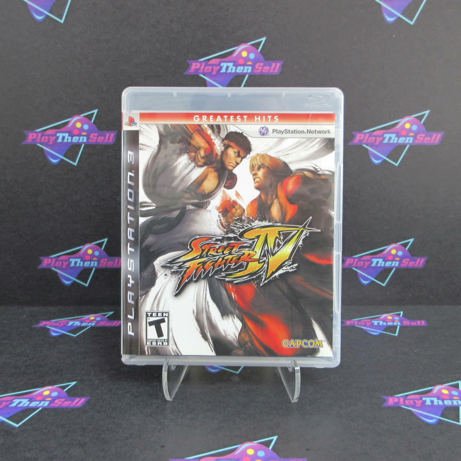 Street Fighter IV PS3 PlayStation 3 GH Complete - Excellent