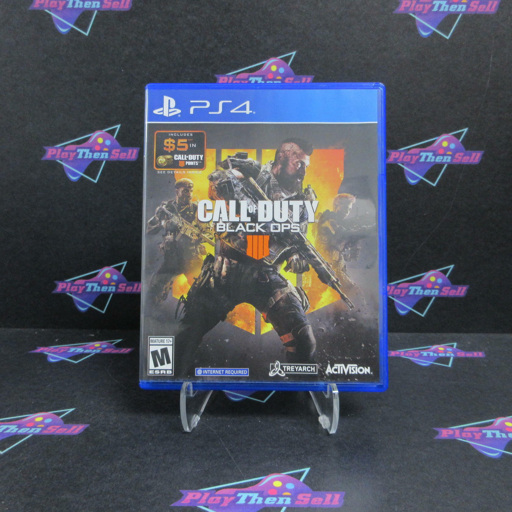 Call of Duty Black Ops 4 PS4 PlayStation 4 Complete - Excellent