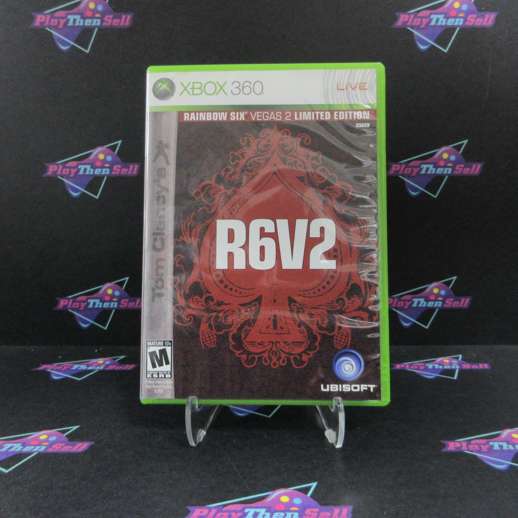 Tom Clancy's Rainbow Six Vegas 2 Limited Edition Xbox 360 +Bonus CIB - Excellent