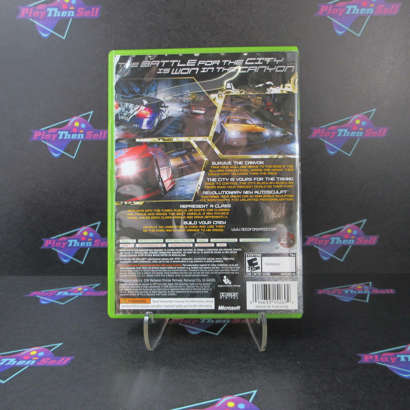 Need for Speed Carbon Xbox 360 - Like New