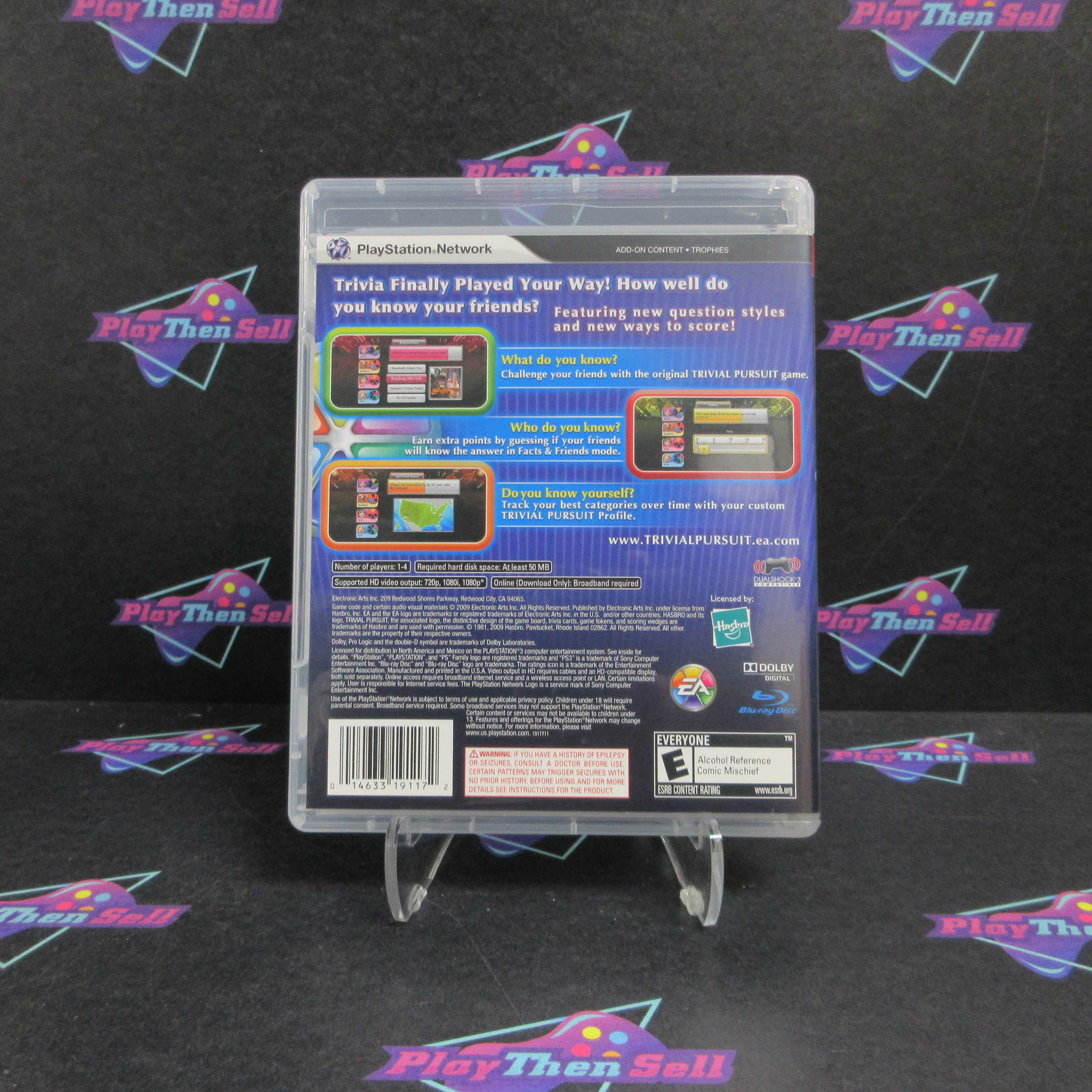 Trivial Pursuit PS3 Playstation 3 - Like New
