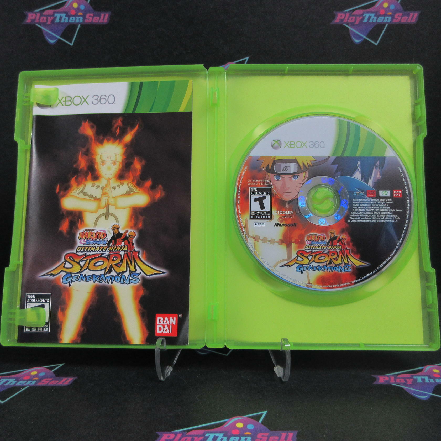 Naruto Shippuden Ultimate Ninja Storm Generations Xbox 360 Complete - Excellent