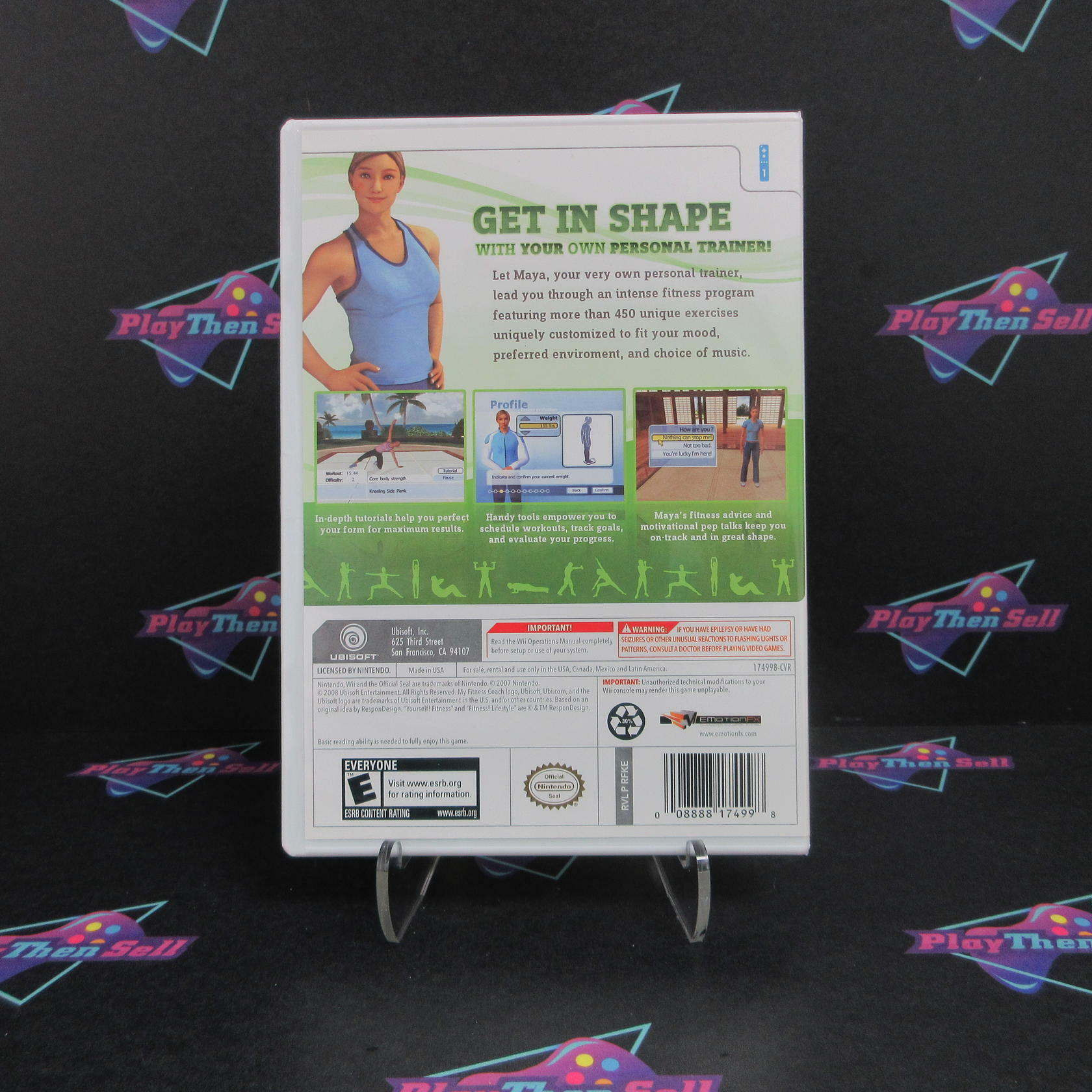 My Fitness Coach Nintendo Wii Complete - Excellent