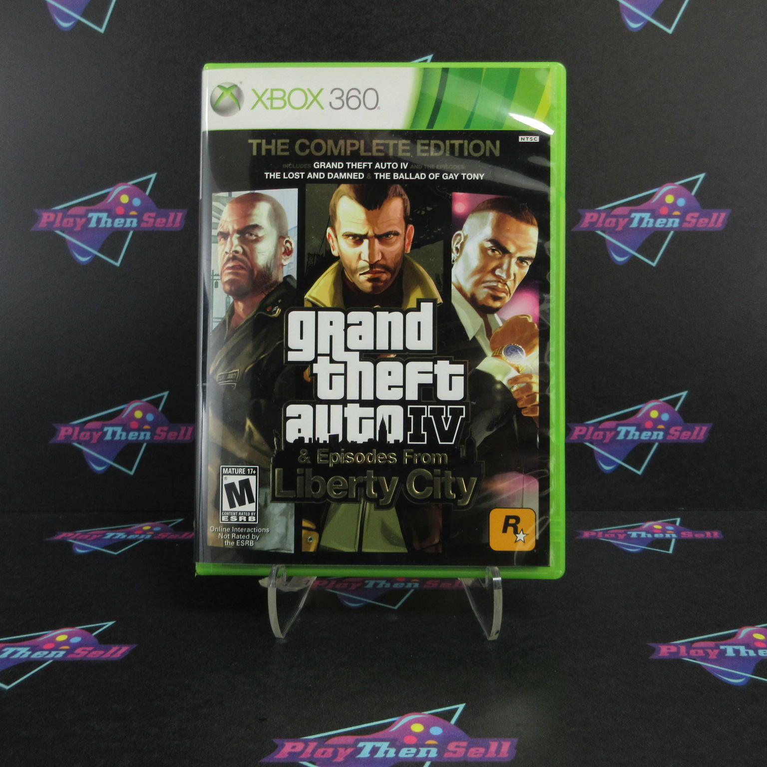 Grand Theft Auto IV The Complete Edition Xbox 360 + Map Complete - Excellent