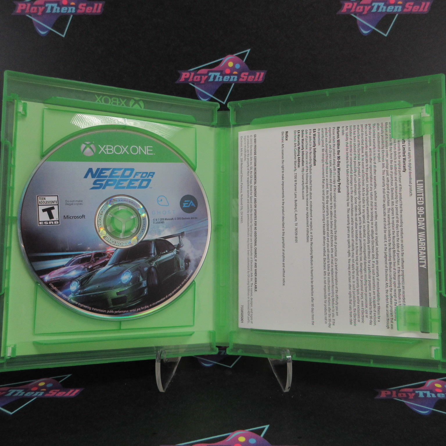 Need for Speed Xbox One Complete - Excellent