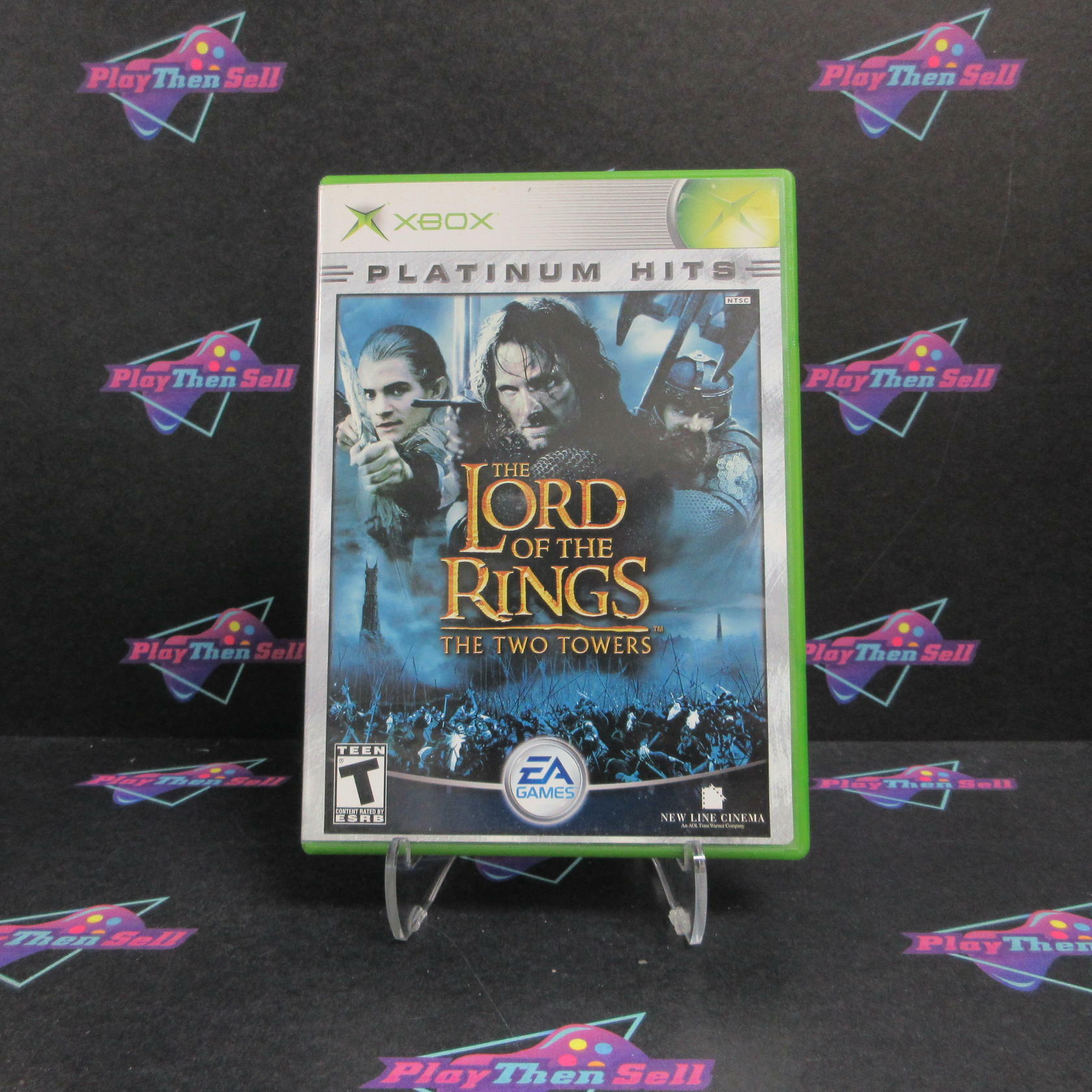 The Lord of the Rings The Two Towers Xbox PH BL Disc MD Complete CIB - Very Good