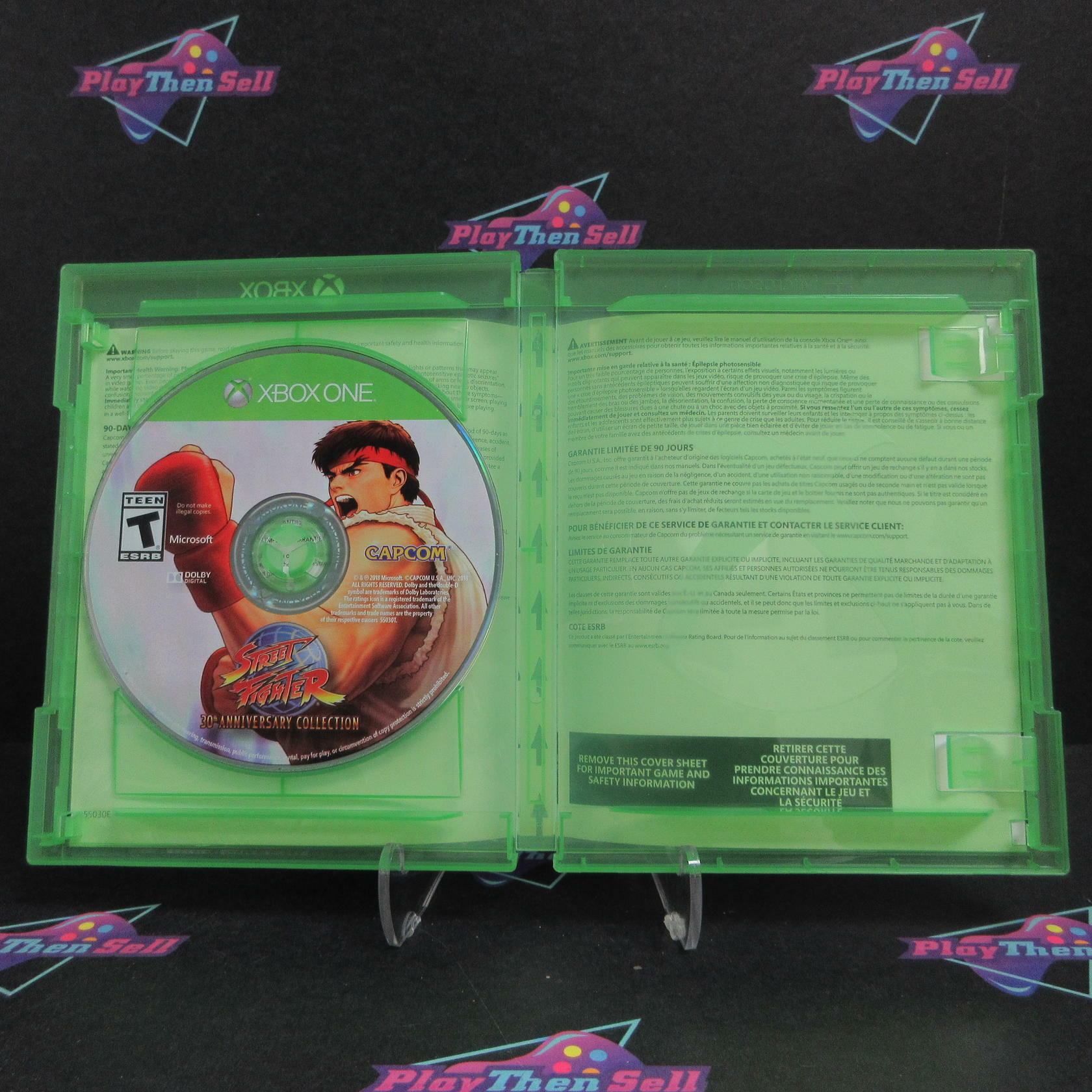 Street Fighter 30th Anniversary Collection Xbox One Complete - Excellent