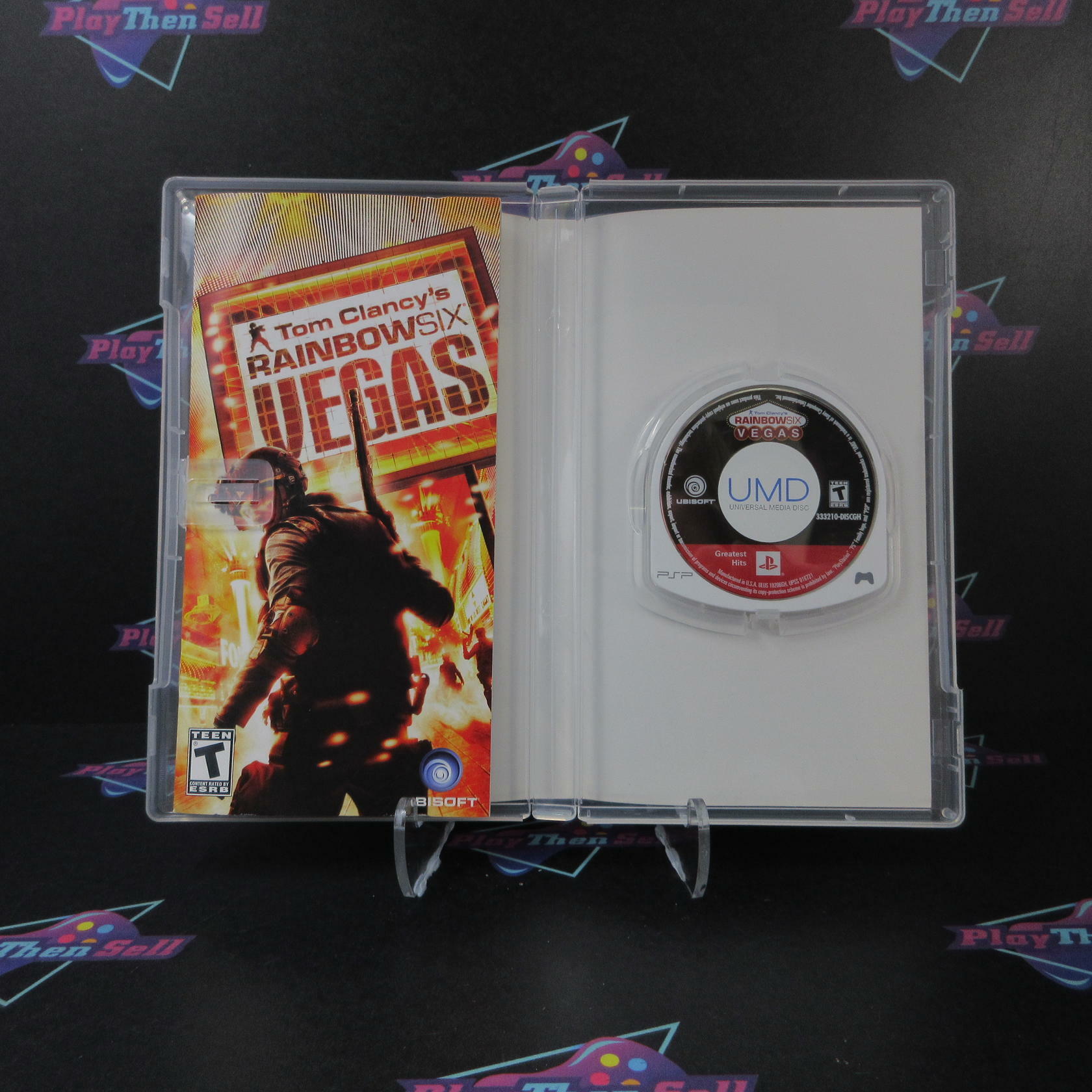 Tom Clancy's Rainbow Six Vegas Sony PSP GH Complete - Excellent