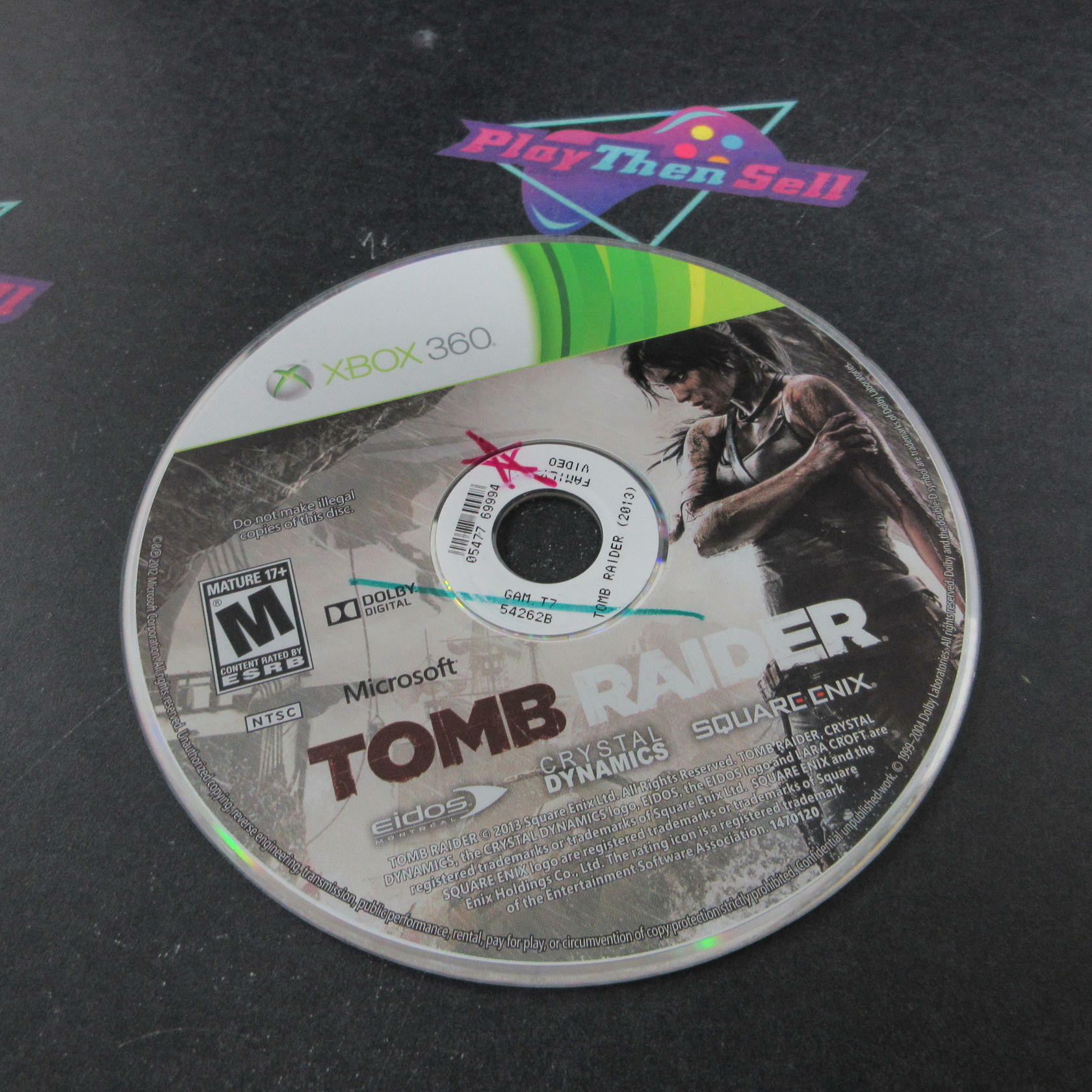 Tomb Raider Xbox 360 DD/NM - Very Good