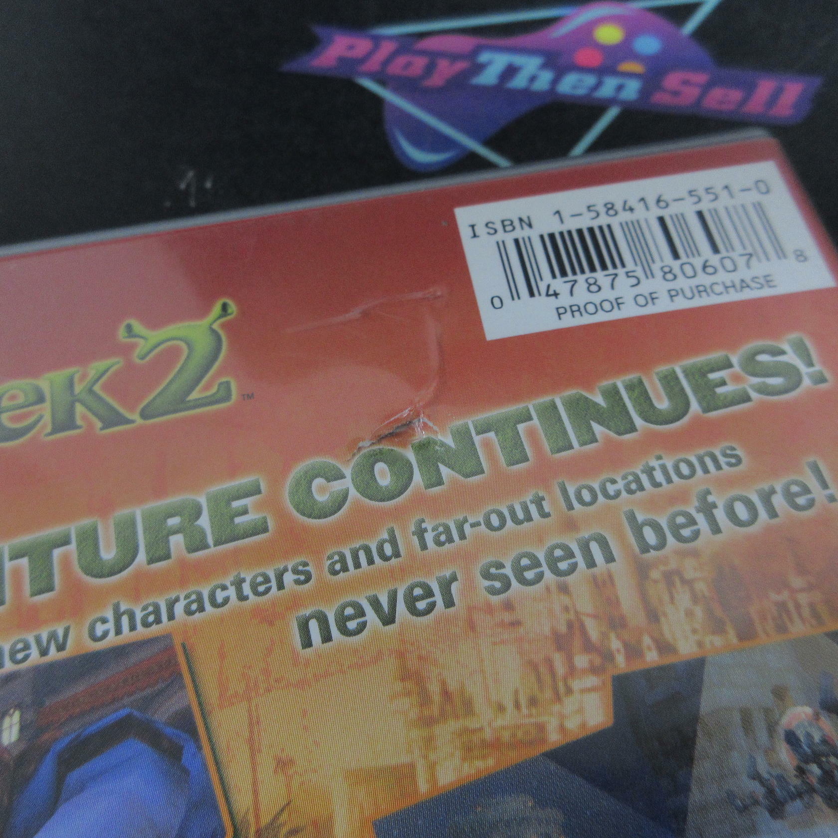 Shrek 2 Xbox PH AD/NM - Very Good