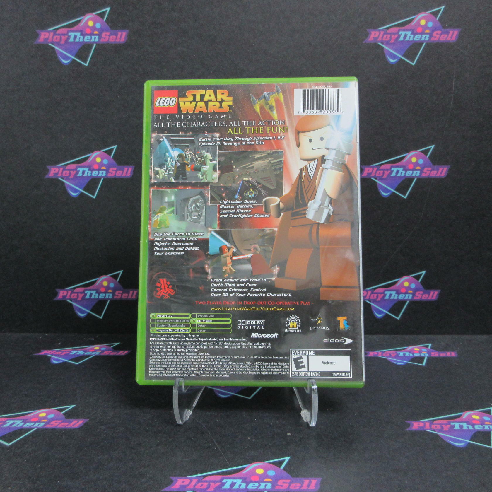 Lego Star Wars Xbox PH AD Complete CIB - Very Good