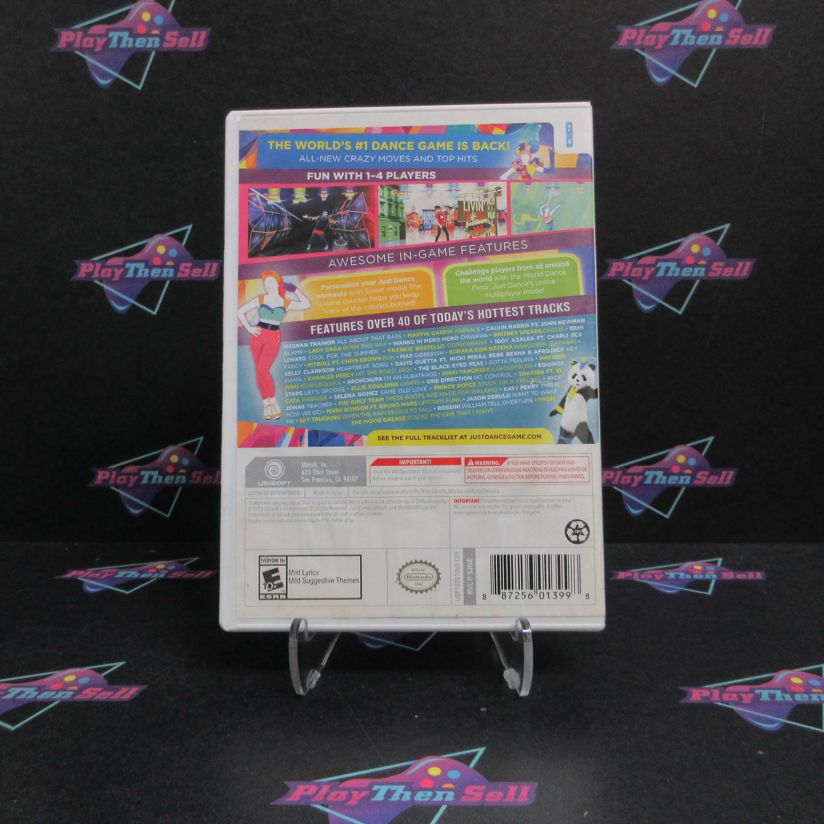 Just Dance 2016 Nintendo Wii AD/NM - Very Good