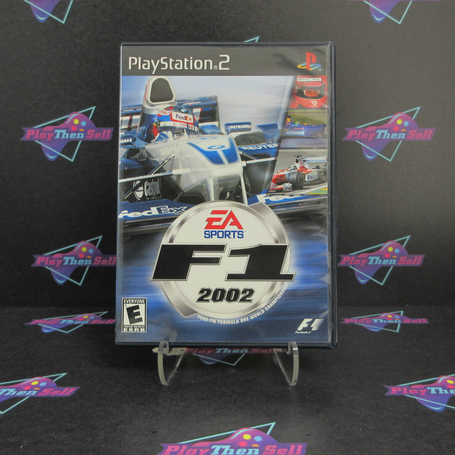 F1 2002 PS2 PlayStation 2 + Reg Card Complete - Excellent