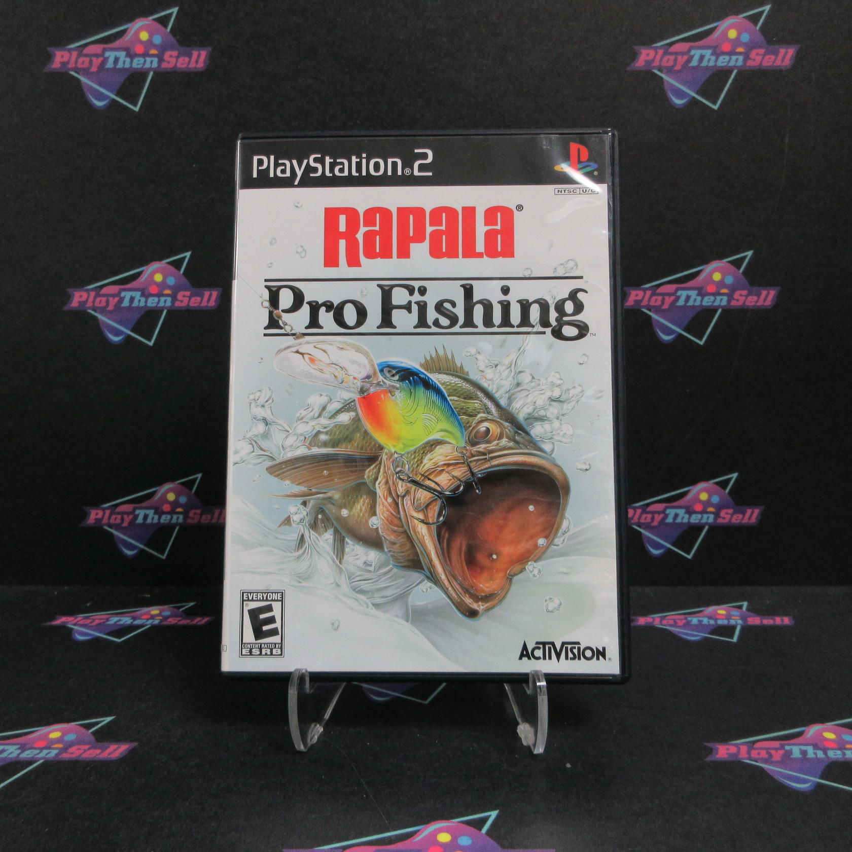 Rapalas Pro Fishing PS2 PlayStation 2 + Reg Card Complete - Excellent