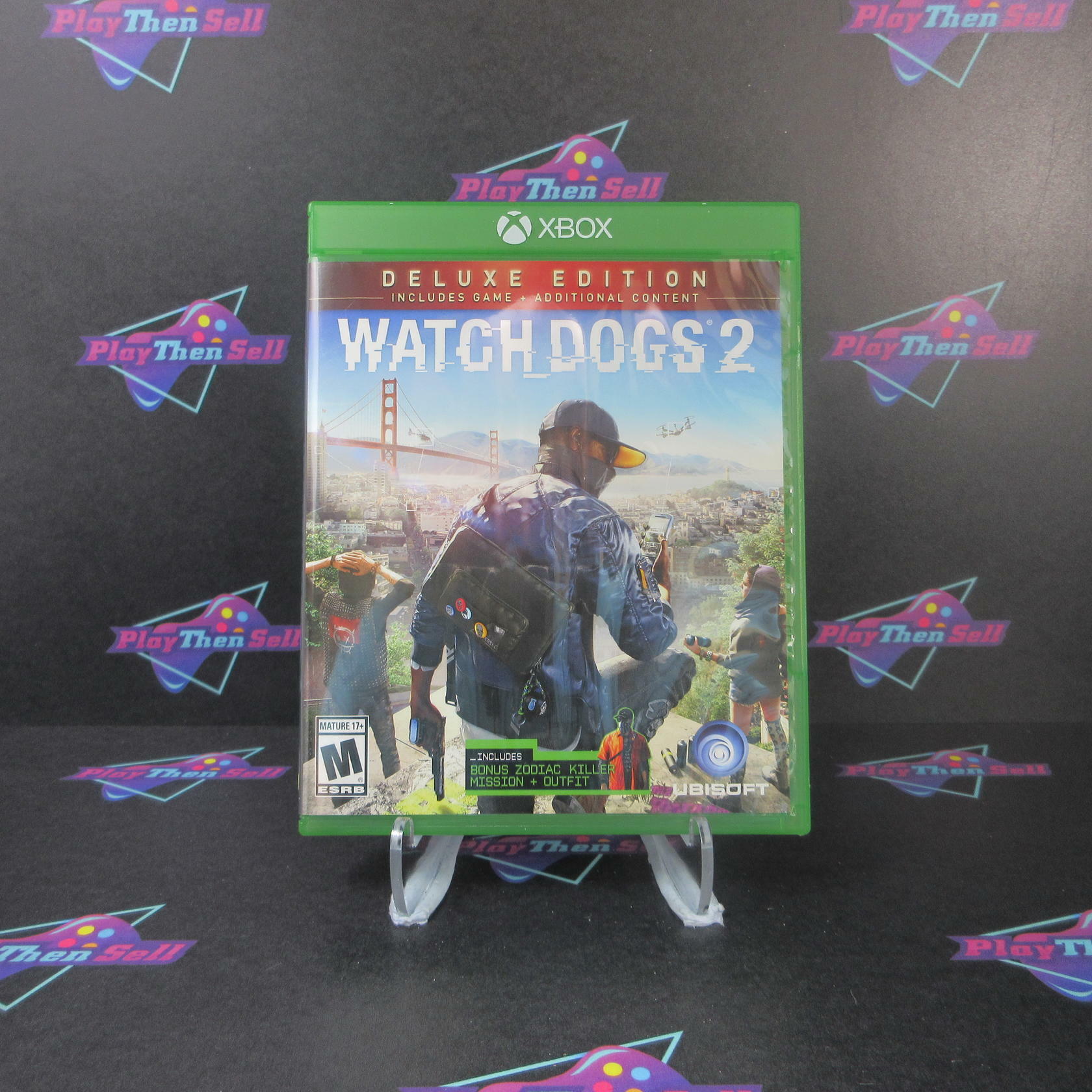 Watch Dogs 2 Deluxe Edition Xbox One Complete - Excellent