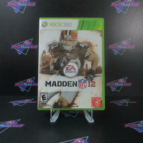 Madden NFL 12 Xbox 360 AD Complete CIB - Very Good