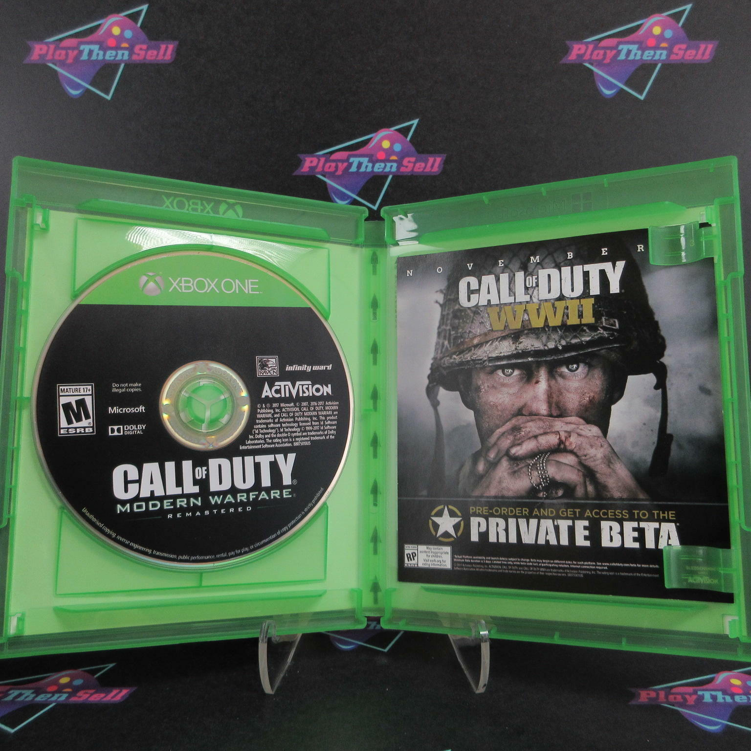 Call of Duty Modern Warfare Remastered Xbox One Complete - Excellent