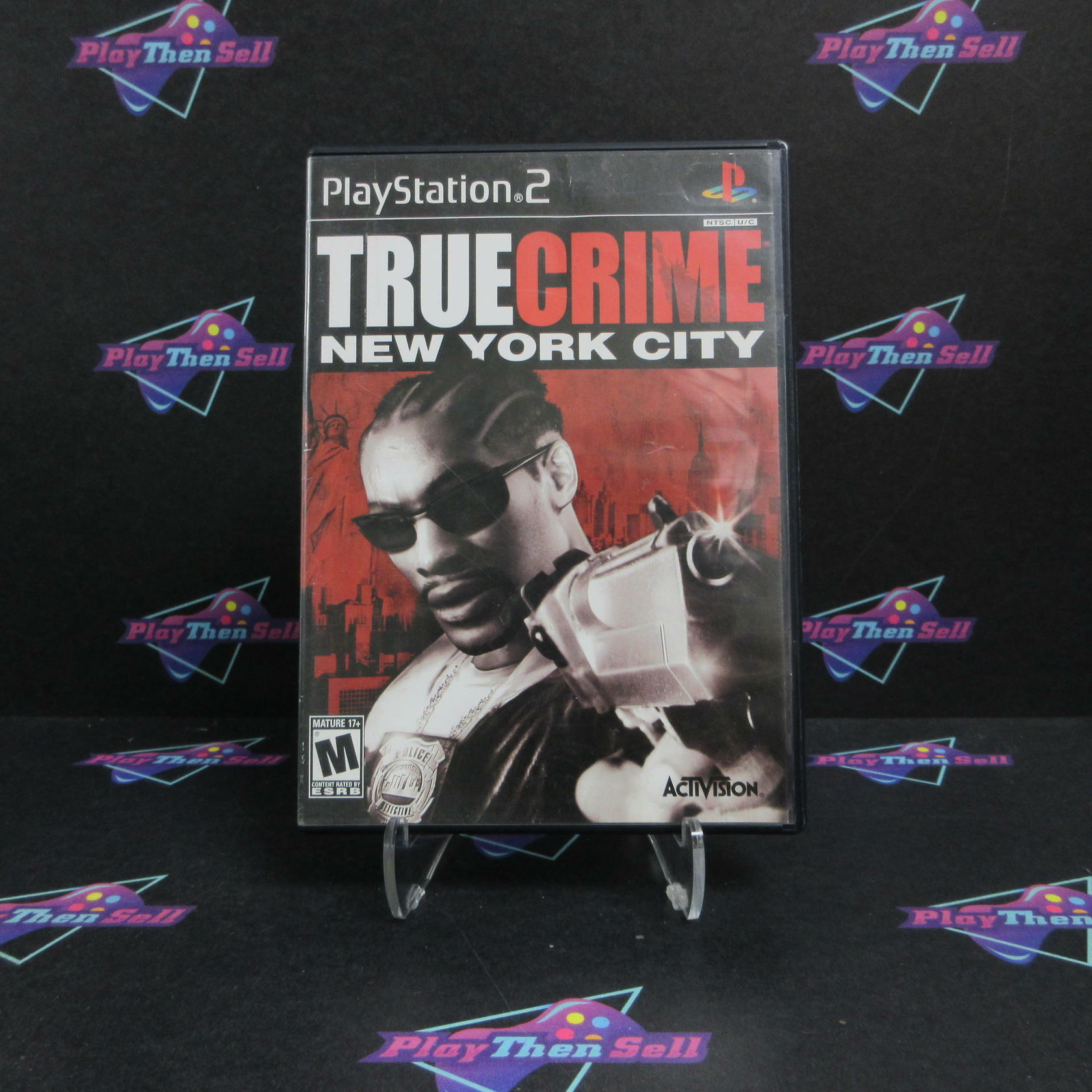 True Crime New York City PS2 PlayStation 2 AD Complete CIB - Very Good