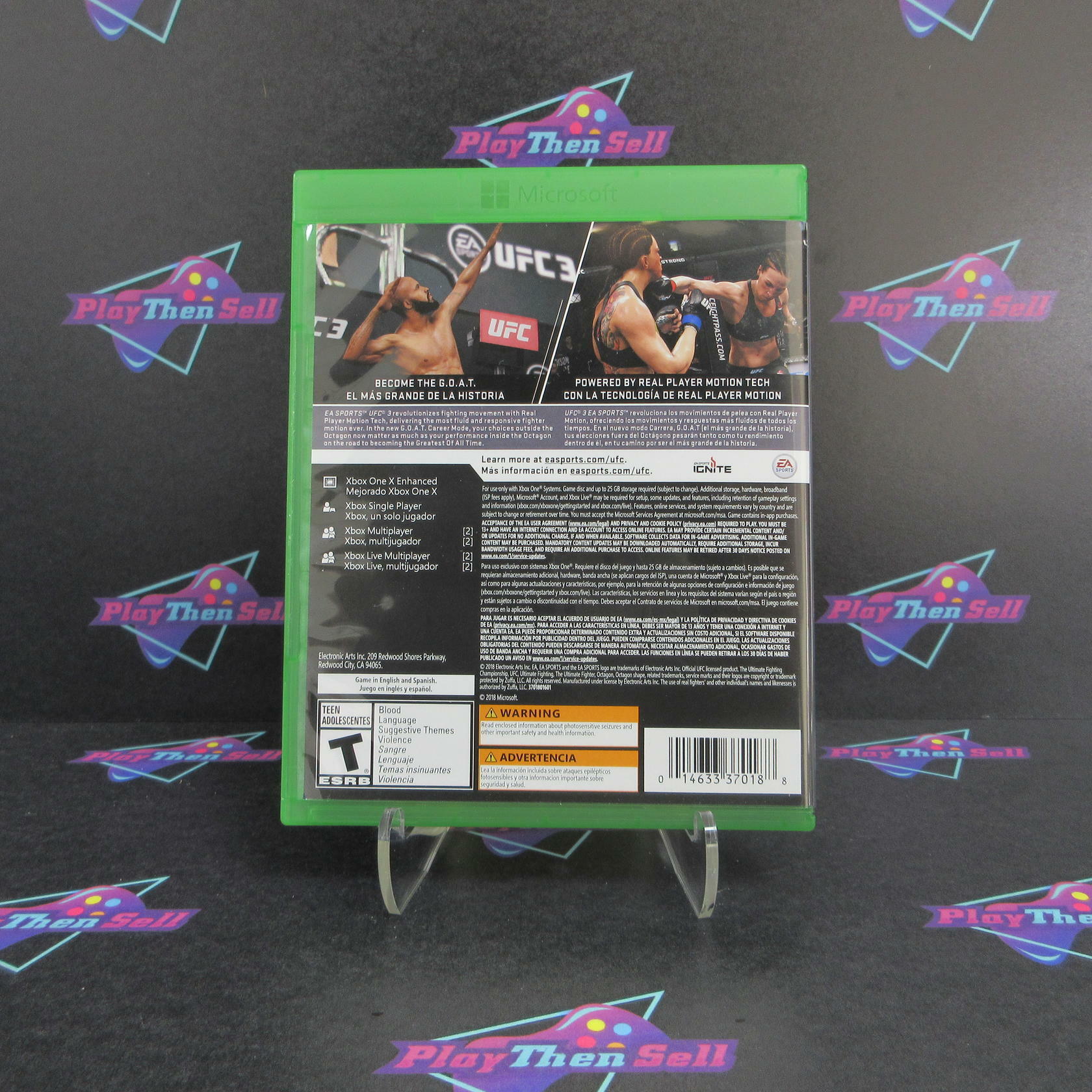 UFC 3 Xbox One Complete - Excellent