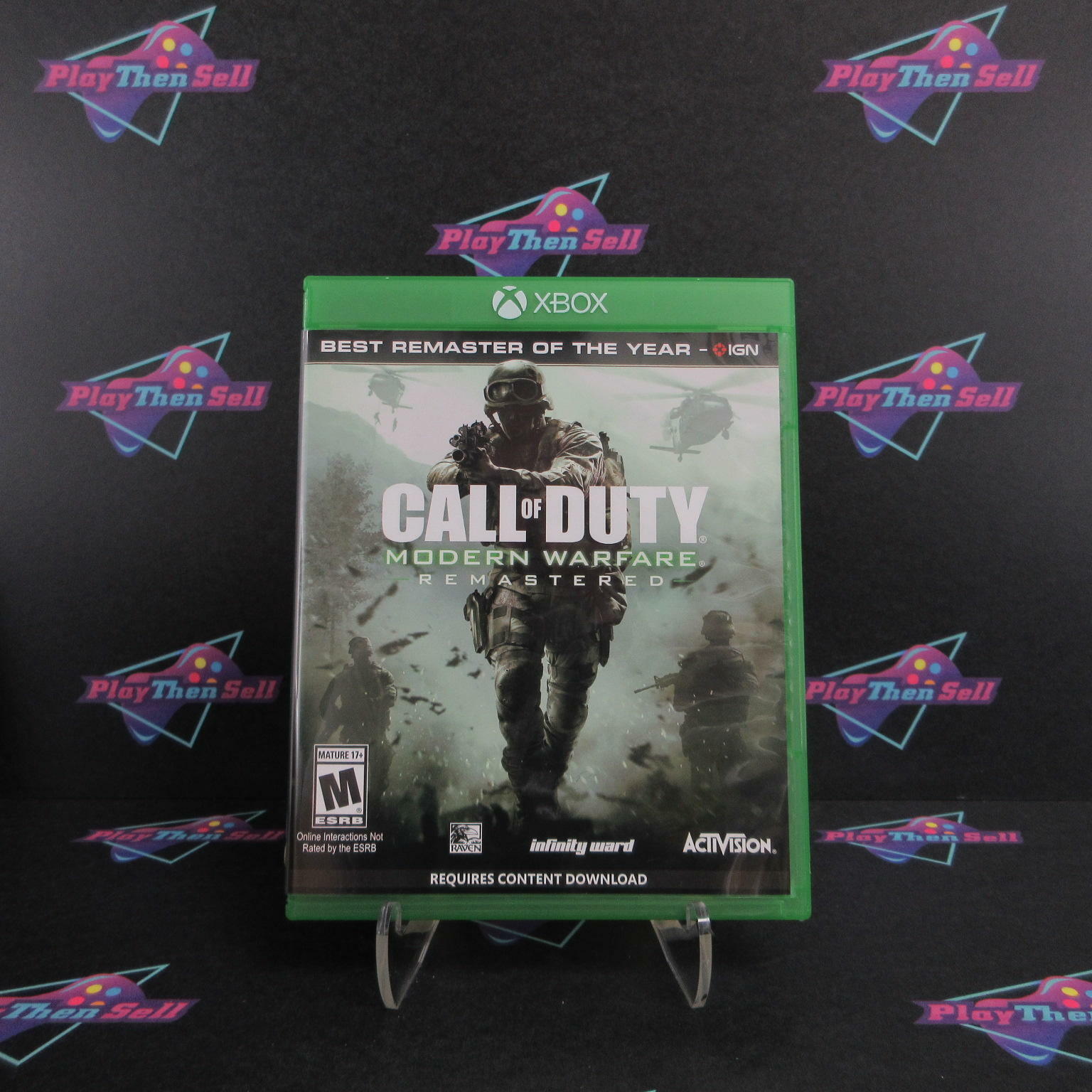 Call of Duty Modern Warfare Remastered Xbox One Complete - Excellent