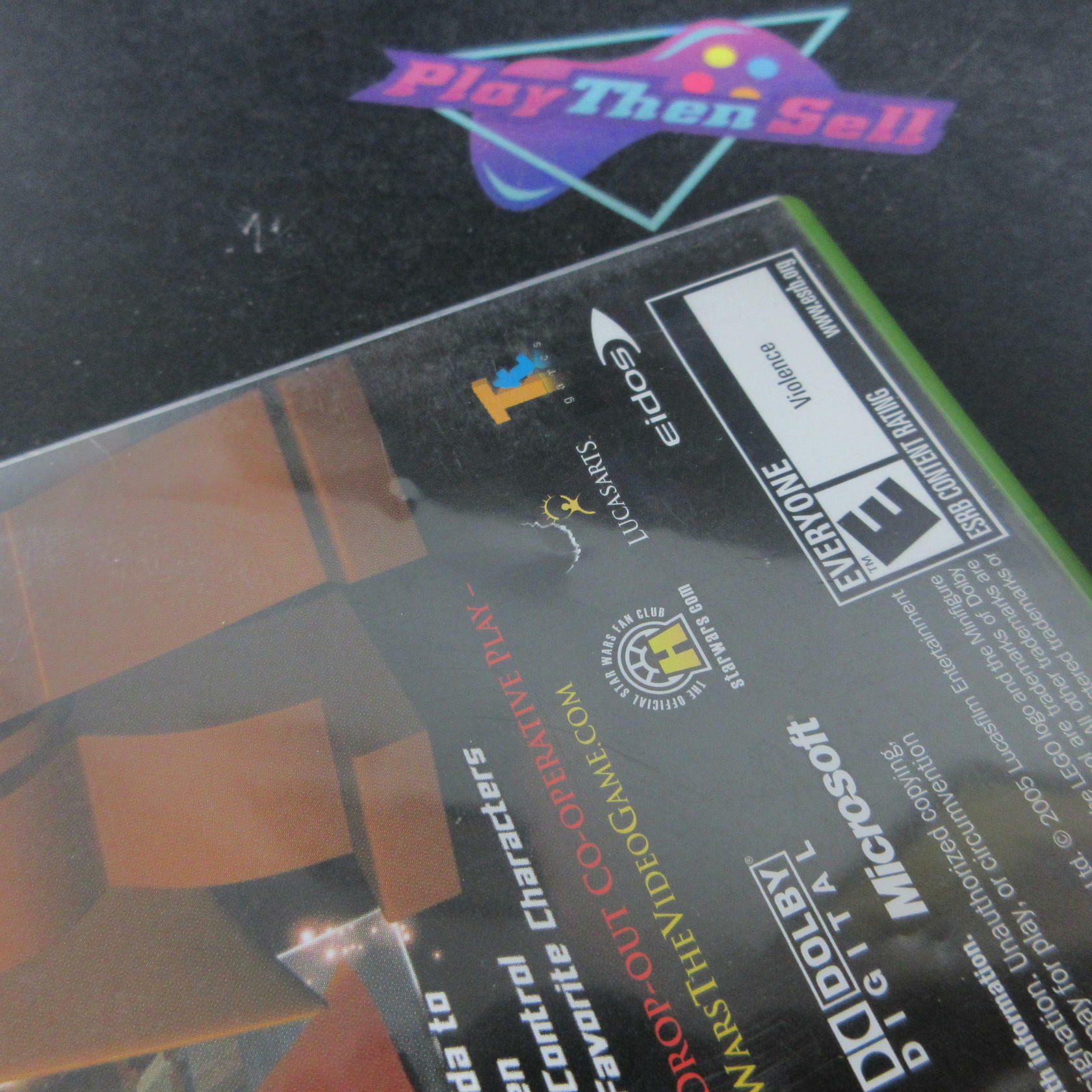 Lego Star Wars Xbox PH AD Complete CIB - Very Good