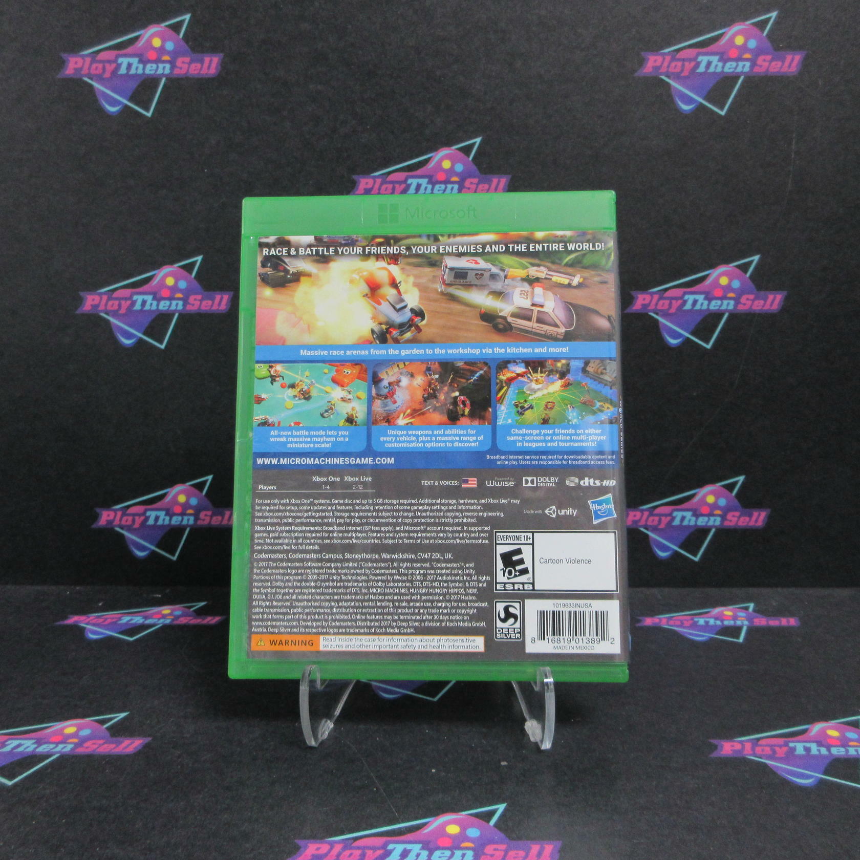 Micro Machines World Series Xbox One Complete - Excellent