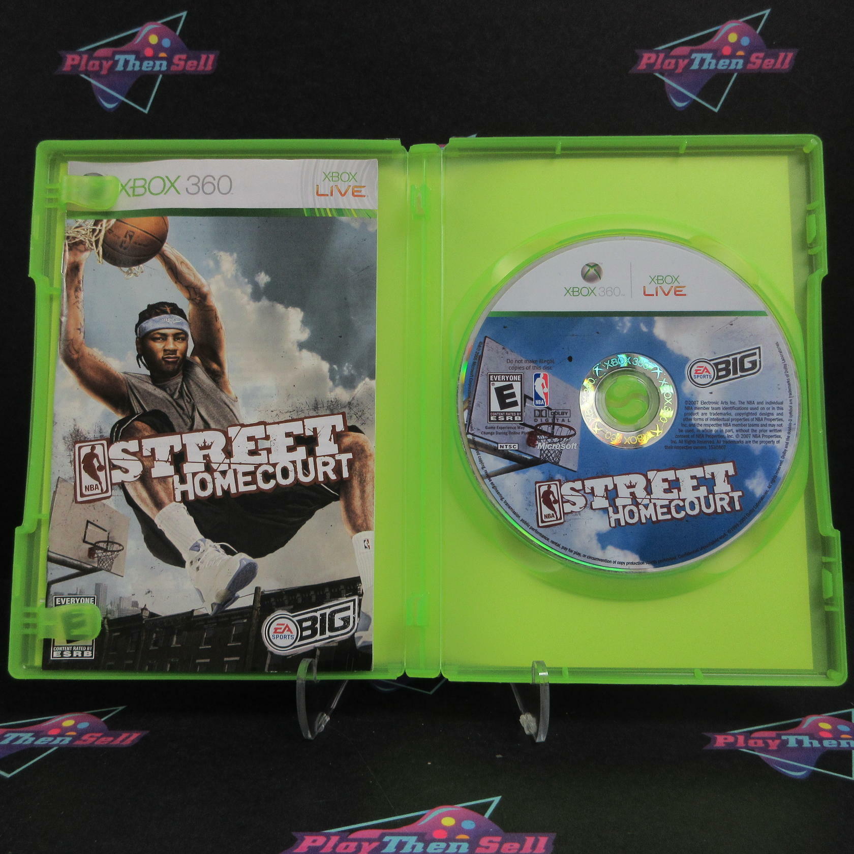 NBA Street Homecourt Xbox 360 AD Complete CIB - Very Good